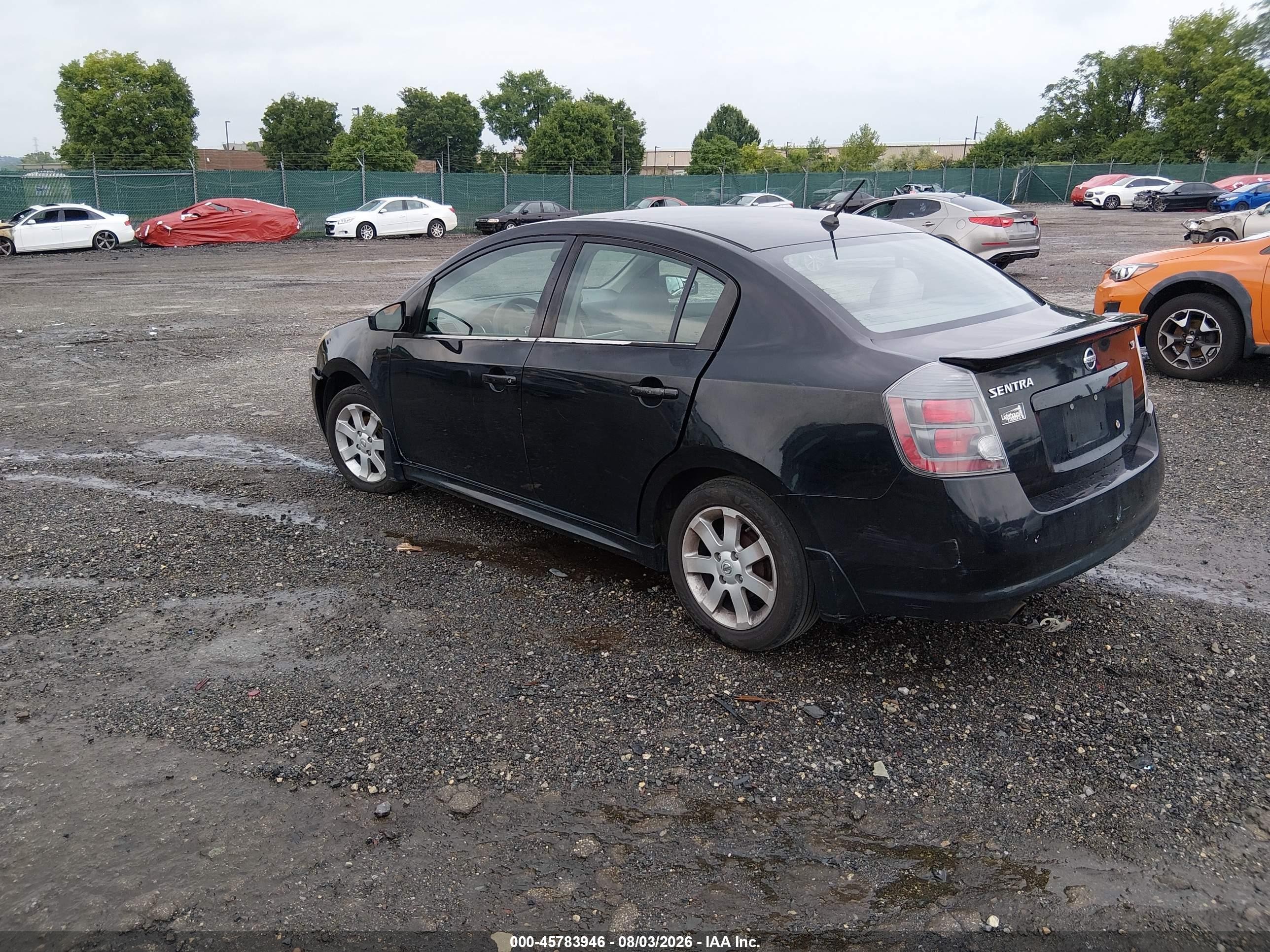 2010 Nissan Sentra 2.0sr Black vin: 3N1AB6AP1AL677062