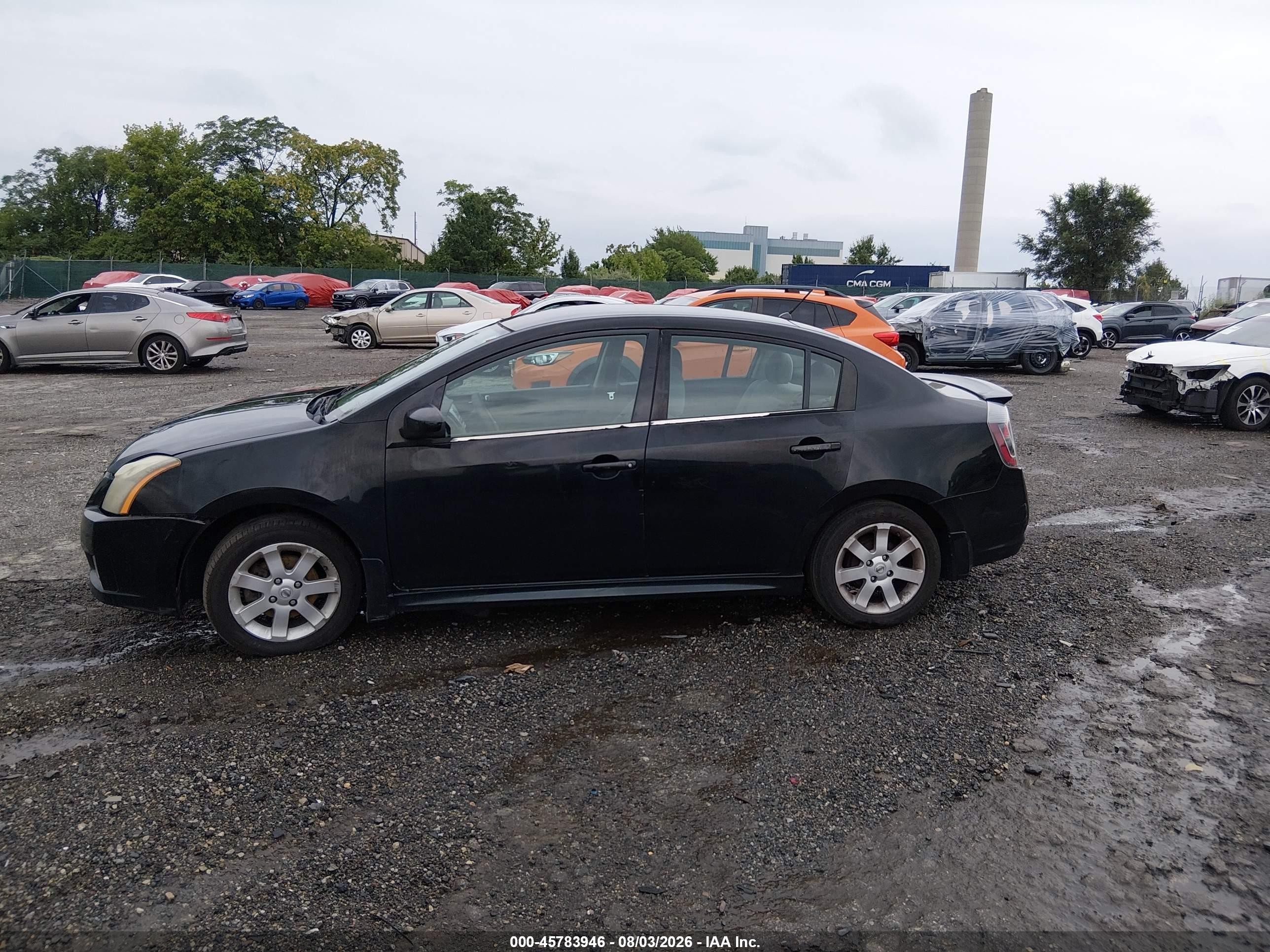 2010 Nissan Sentra 2.0sr Black vin: 3N1AB6AP1AL677062