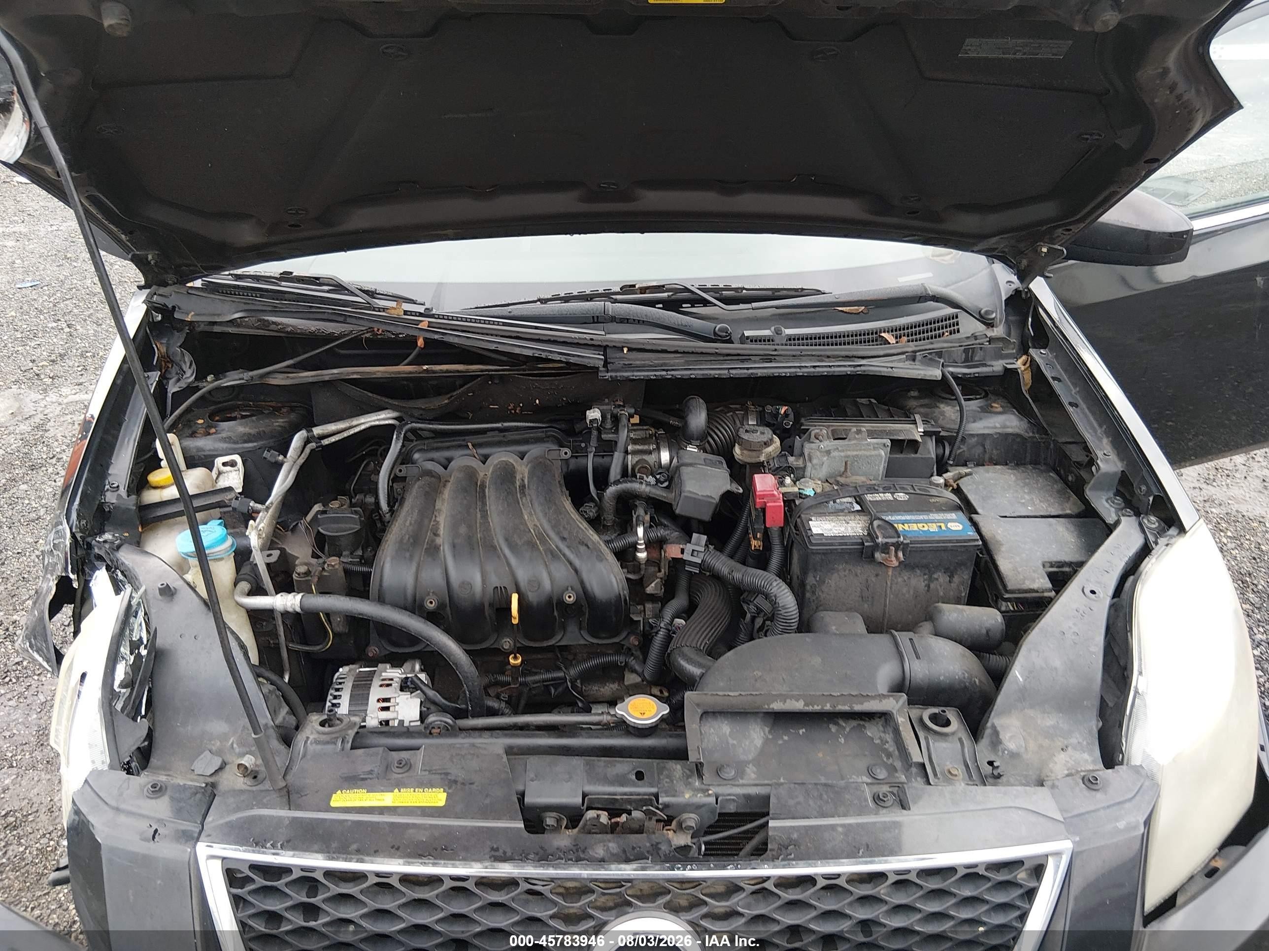 2010 Nissan Sentra 2.0sr Black vin: 3N1AB6AP1AL677062
