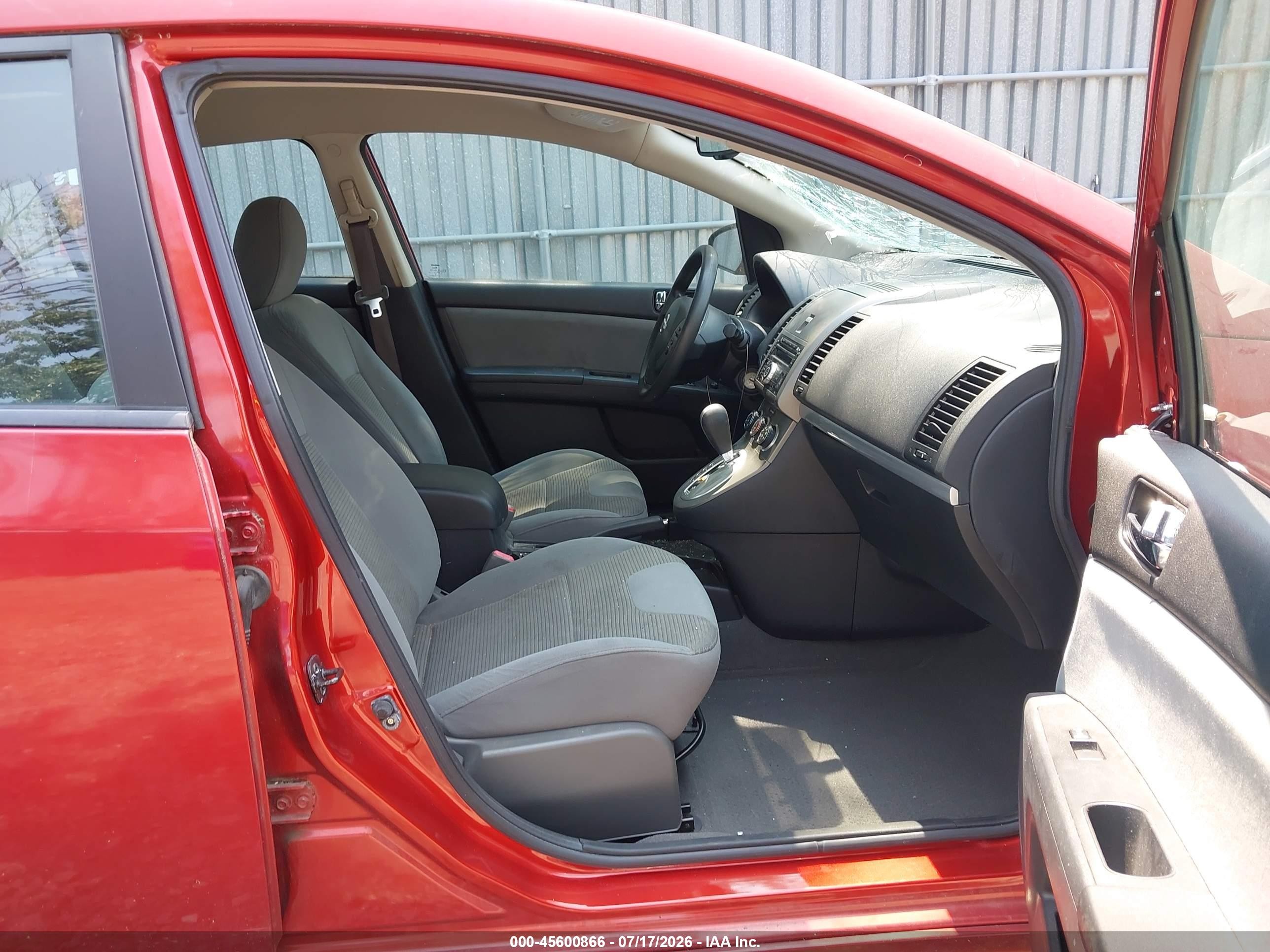 2010 Nissan Sentra 2.0sr Red vin: 3N1AB6AP1AL682231