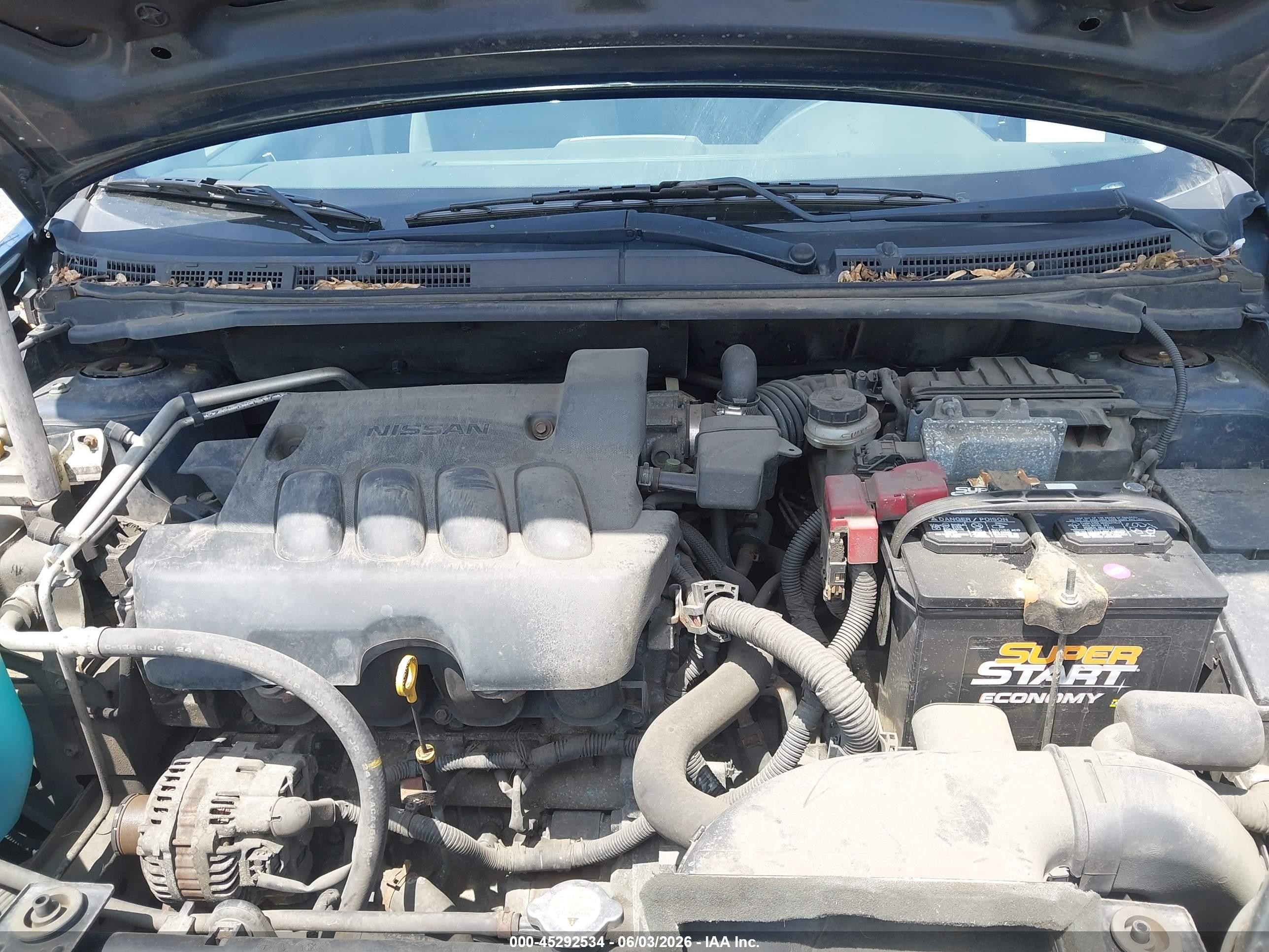 2010 Nissan Sentra 2.0s Blue vin: 3N1AB6AP1AL703210