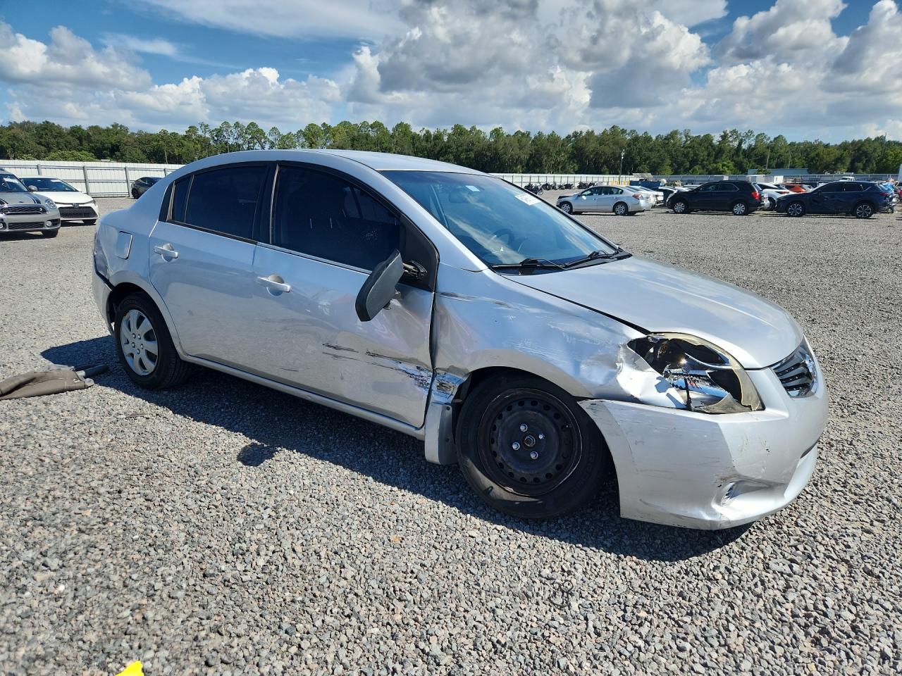 2010 Nissan Sentra 2.0 Silver vin: 3N1AB6AP1AL708553