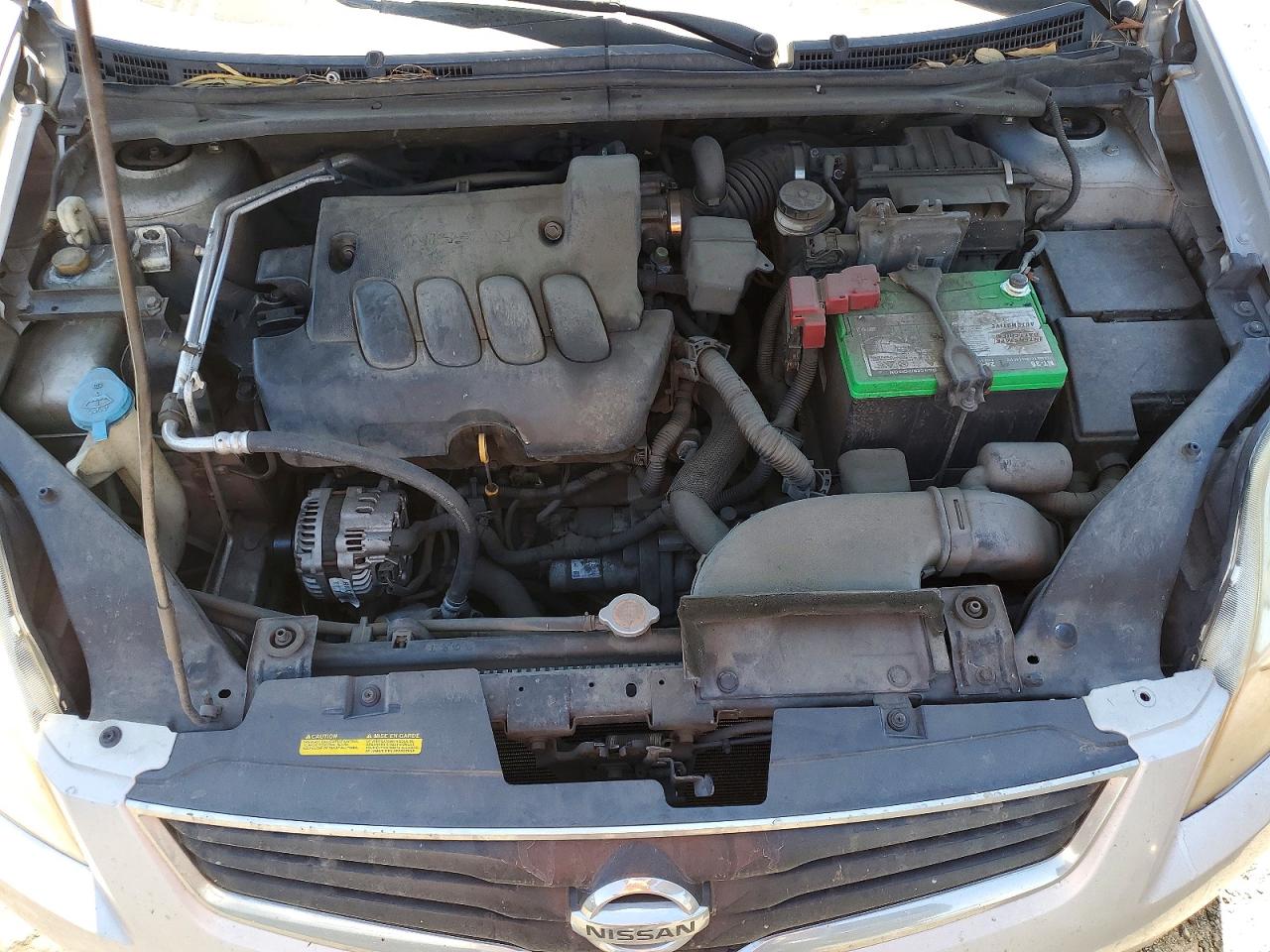 2010 Nissan Sentra 2.0 Silver vin: 3N1AB6AP1AL726468