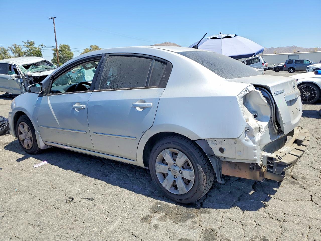 2010 Nissan Sentra 2.0 Silver vin: 3N1AB6AP1AL726468