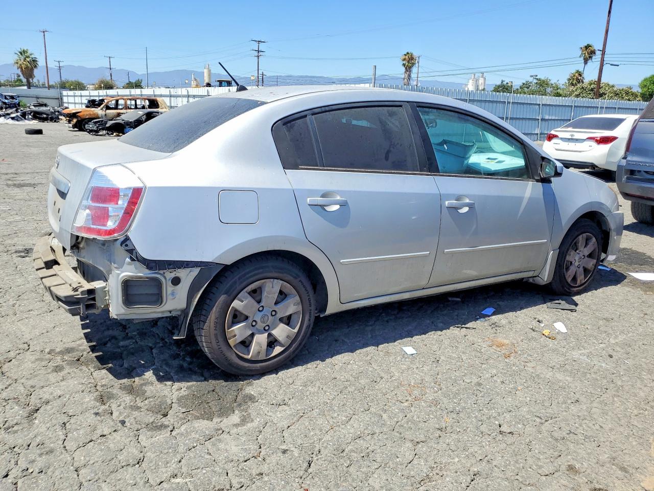 2010 Nissan Sentra 2.0 Silver vin: 3N1AB6AP1AL726468