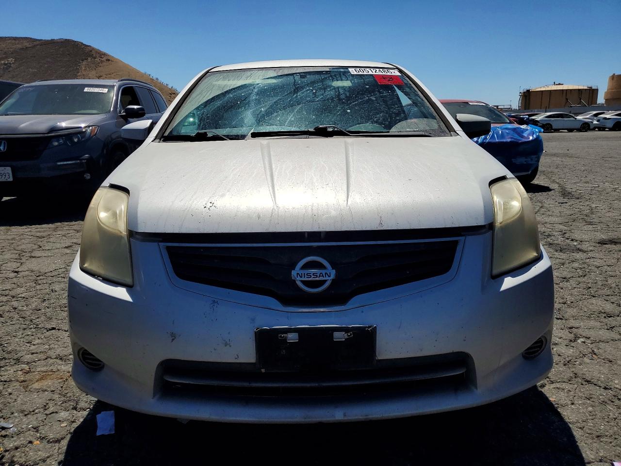 2010 Nissan Sentra 2.0 Silver vin: 3N1AB6AP1AL726468