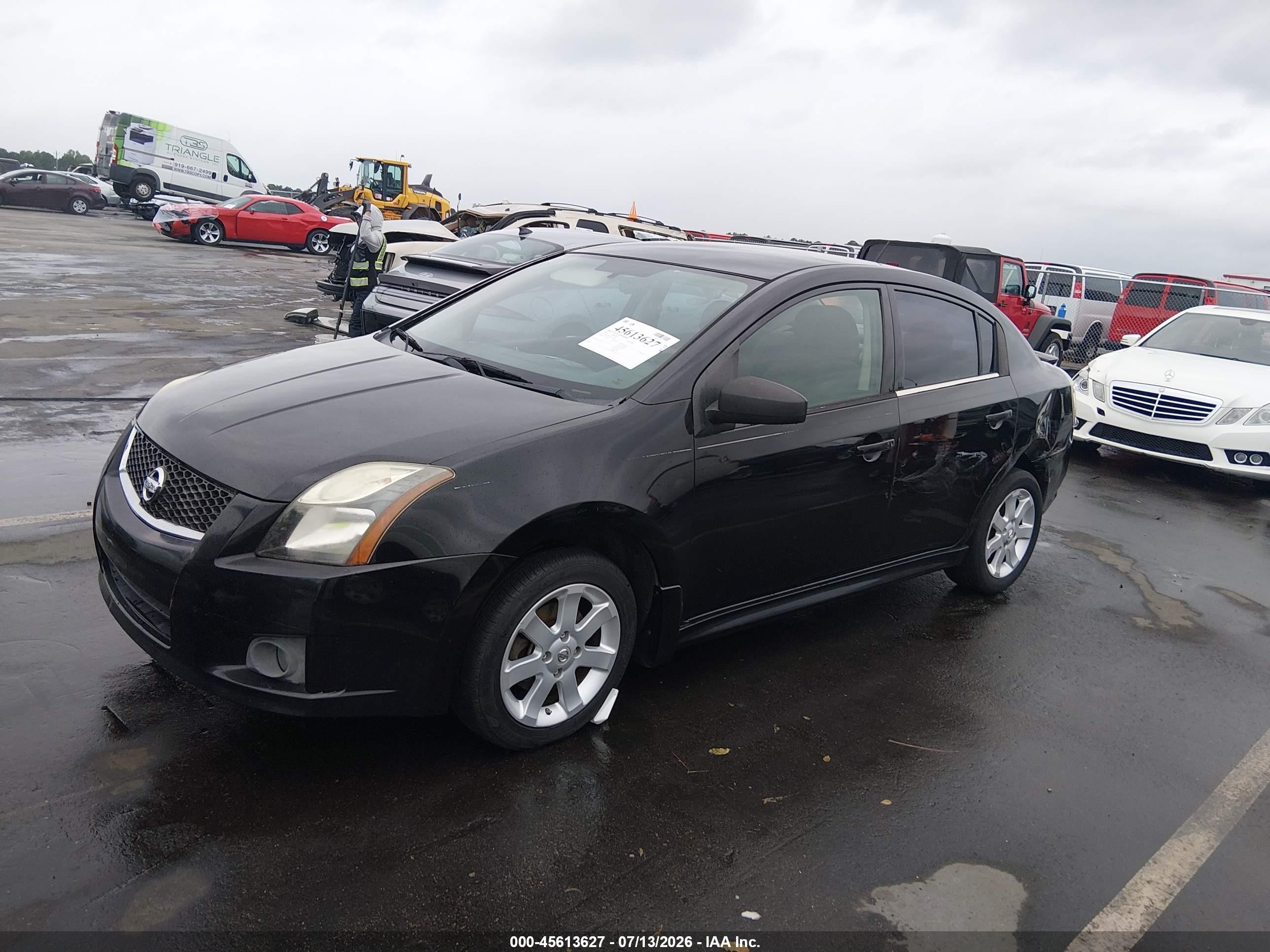 2010 Nissan Sentra 2.0sr Black vin: 3N1AB6AP1AL728690