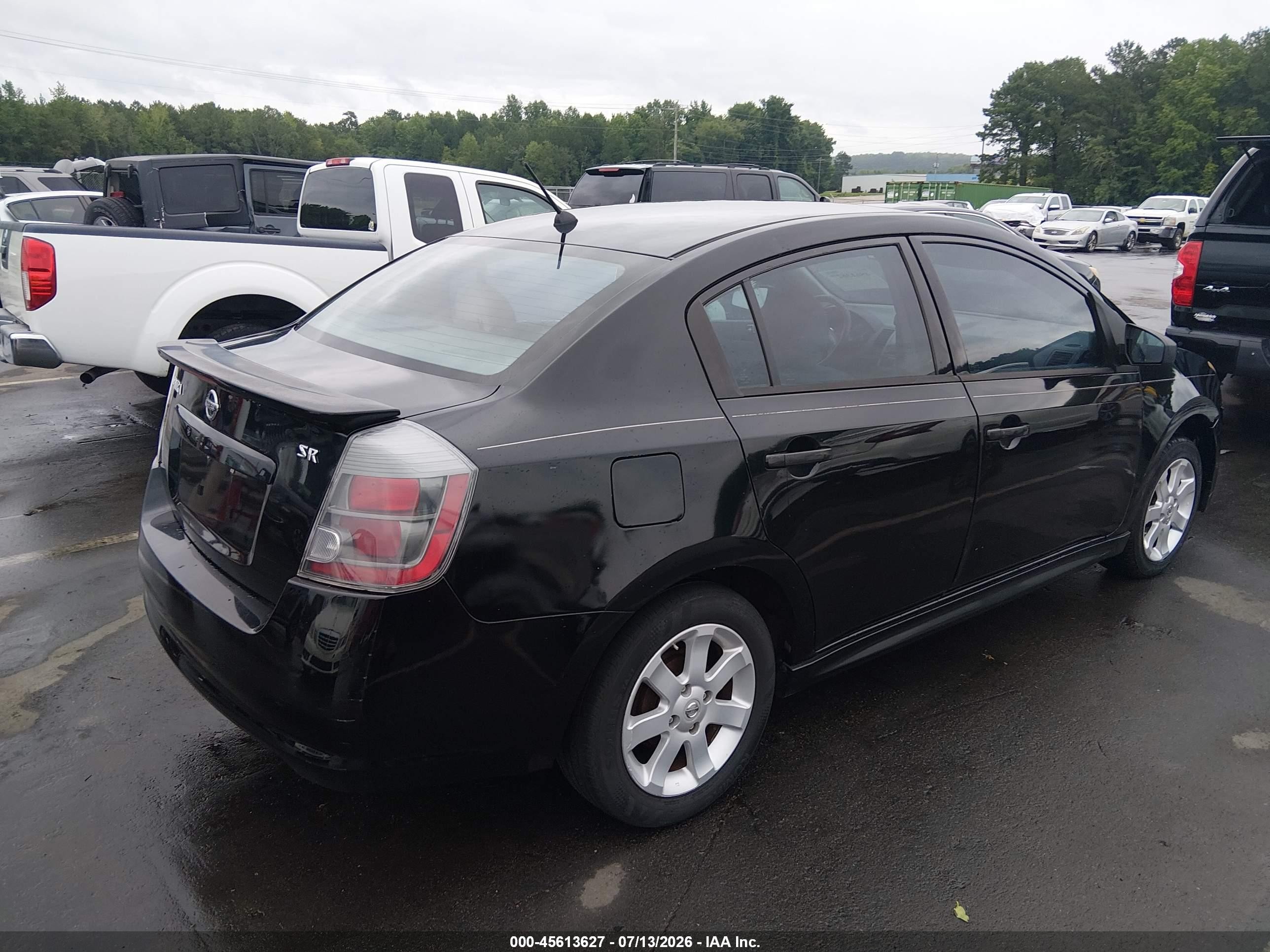 2010 Nissan Sentra 2.0sr Black vin: 3N1AB6AP1AL728690