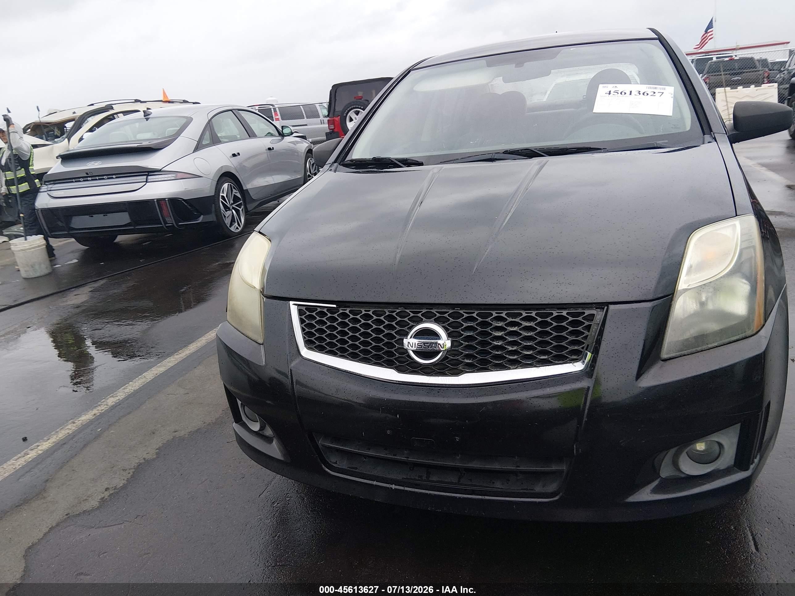 2010 Nissan Sentra 2.0sr Black vin: 3N1AB6AP1AL728690