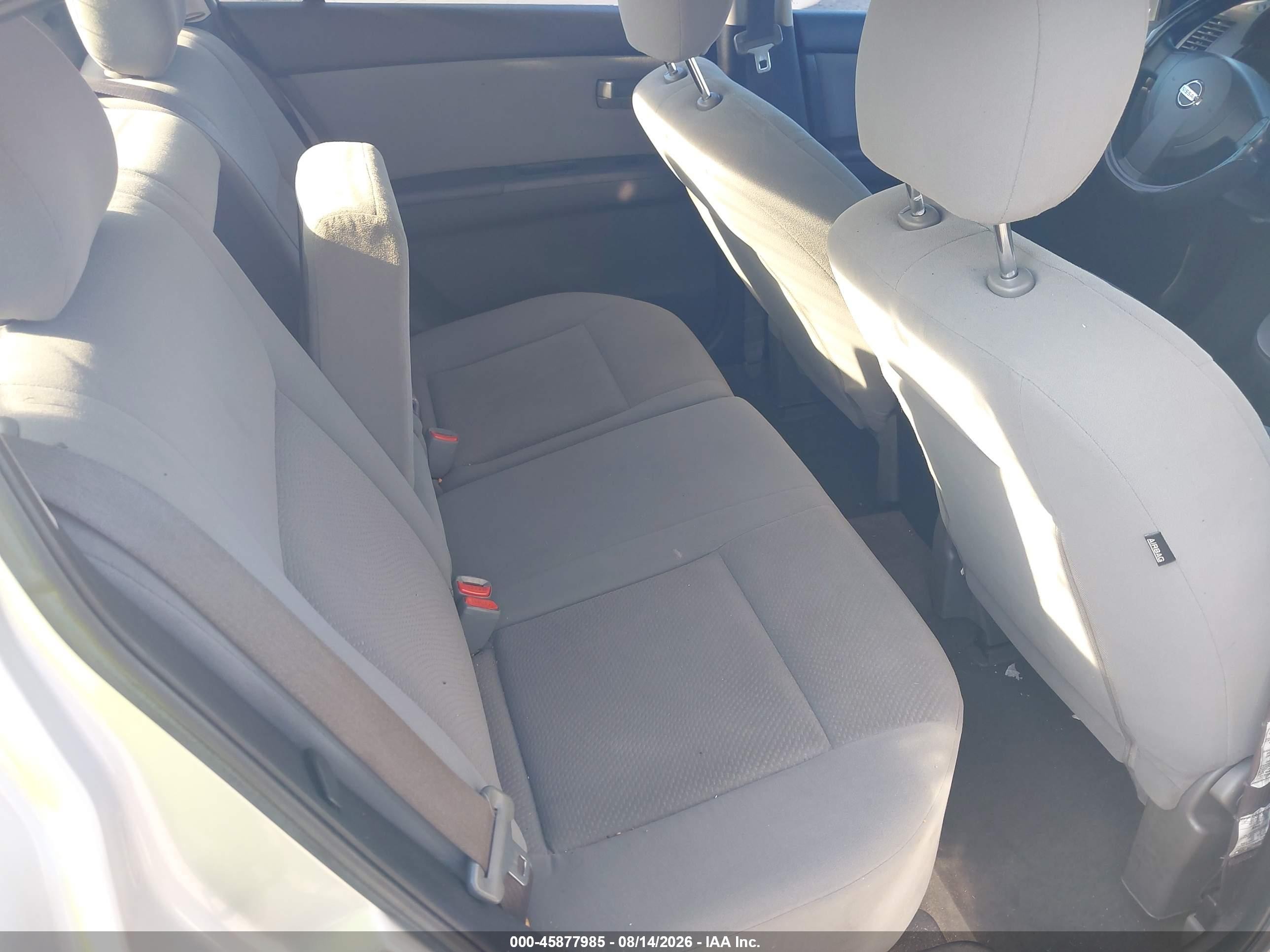 2011 Nissan Sentra 2.0 Silver vin: 3N1AB6AP1BL622354