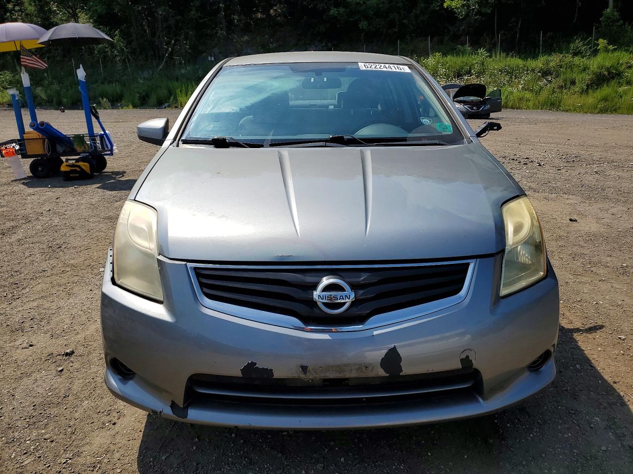 2011 Nissan Sentra 2.0 Silver vin: 3N1AB6AP1BL624718
