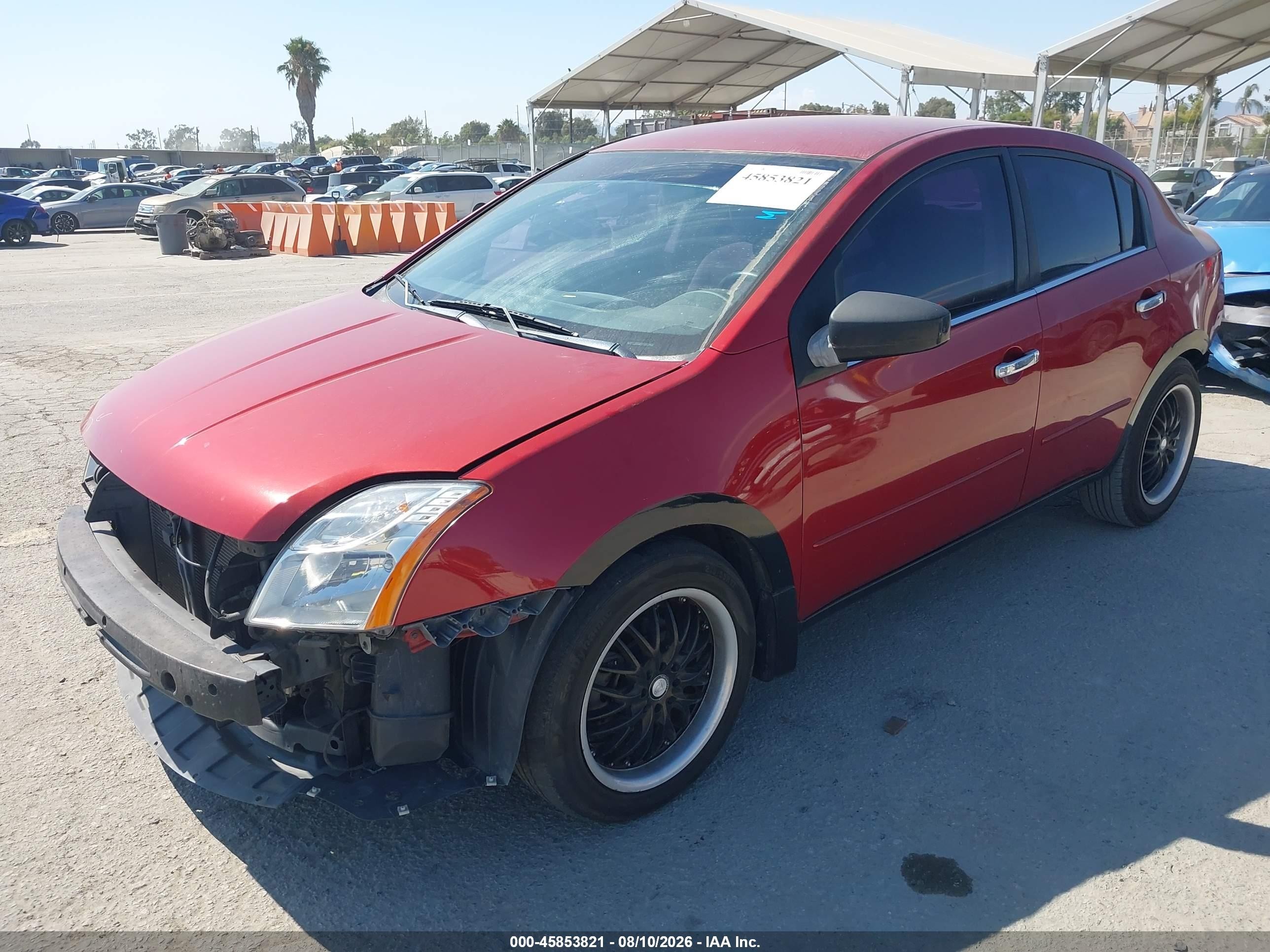 2011 Nissan Sentra 2.0 Red vin: 3N1AB6AP1BL628221