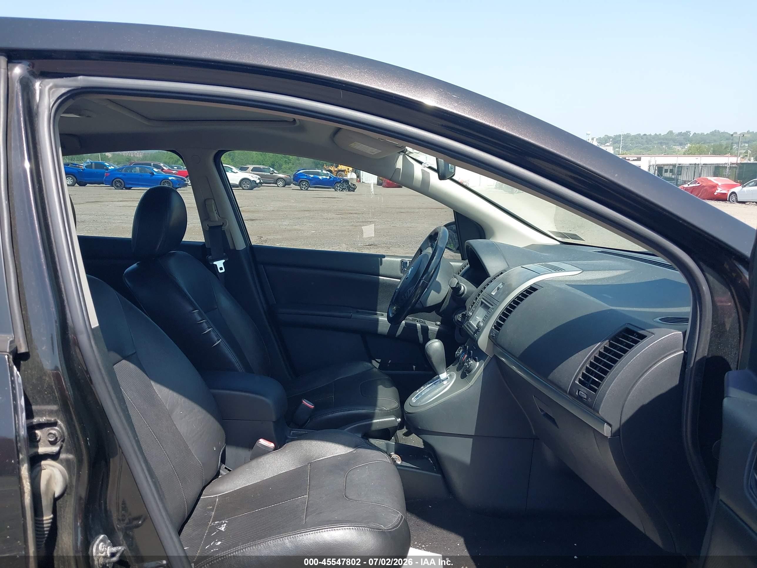 2011 Nissan Sentra 2.0sl Black vin: 3N1AB6AP1BL677404