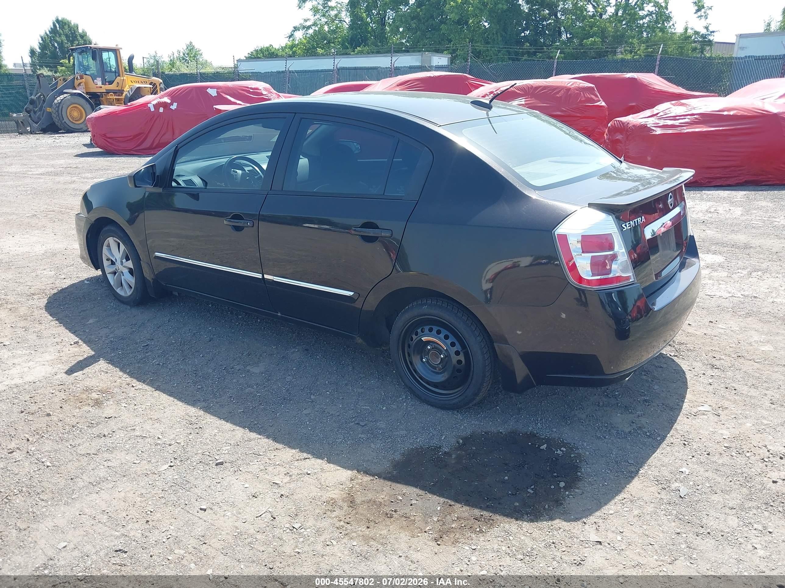 2011 Nissan Sentra 2.0sl Black vin: 3N1AB6AP1BL677404