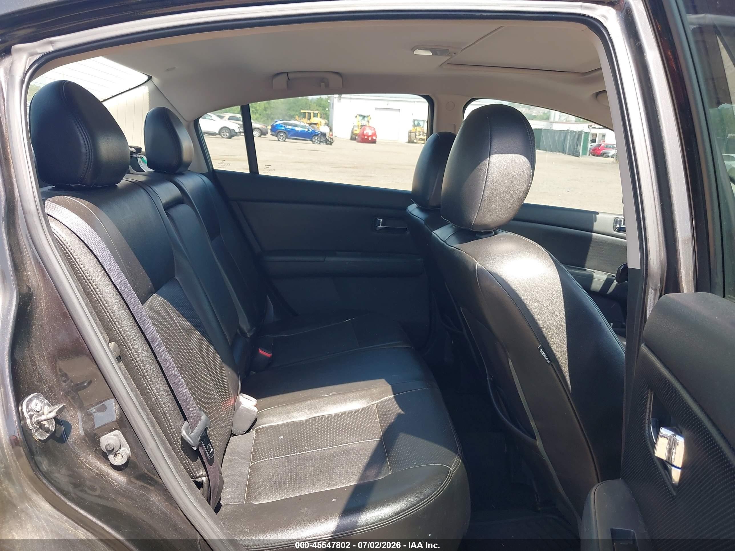 2011 Nissan Sentra 2.0sl Black vin: 3N1AB6AP1BL677404
