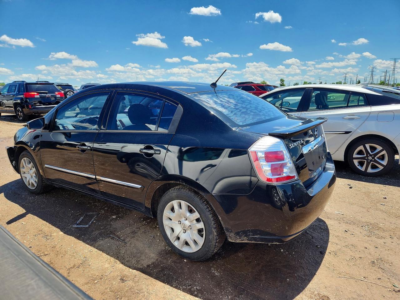 2011 Nissan Sentra Black vin: 3N1AB6AP1BL695305