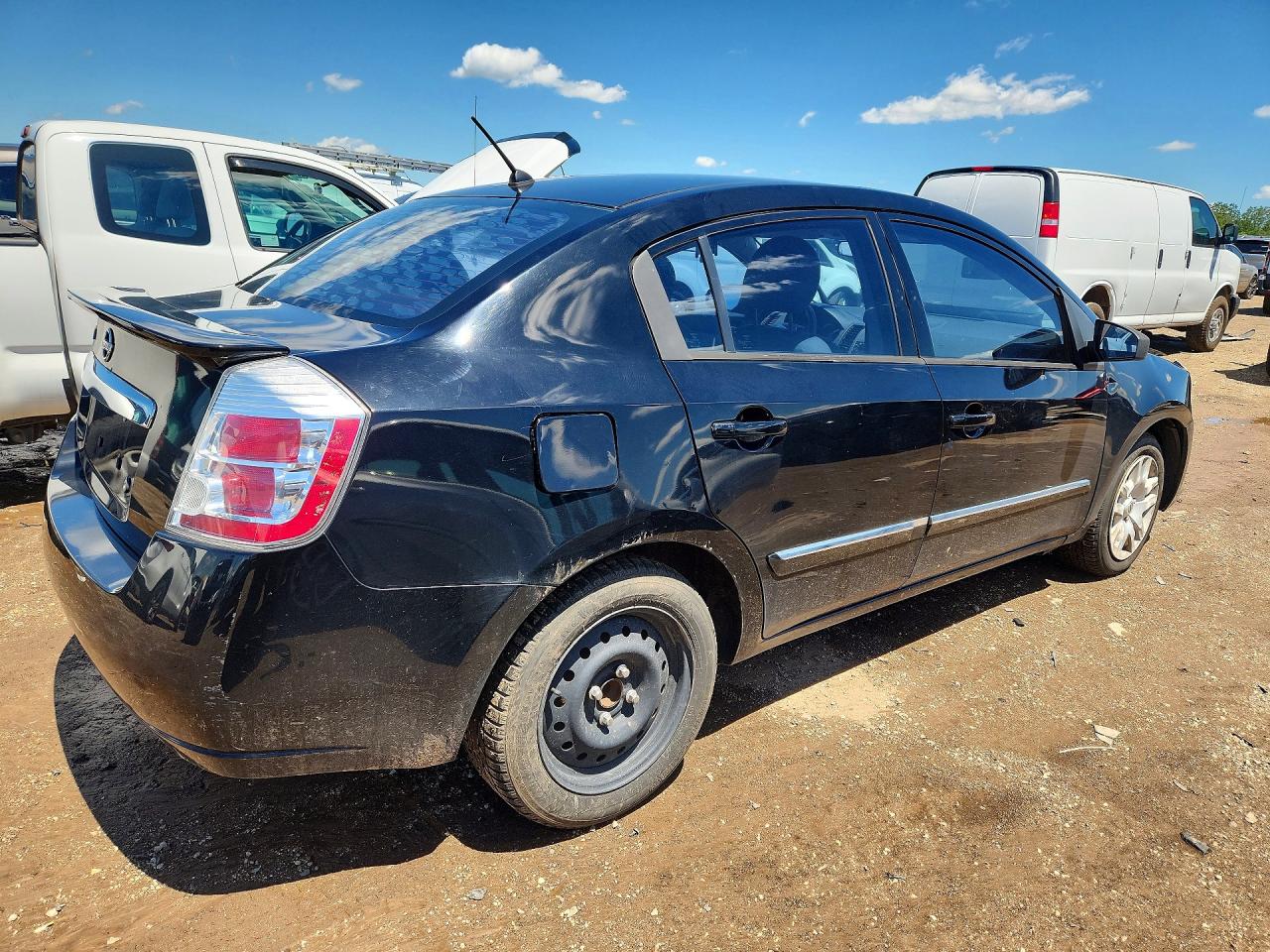2011 Nissan Sentra Black vin: 3N1AB6AP1BL695305