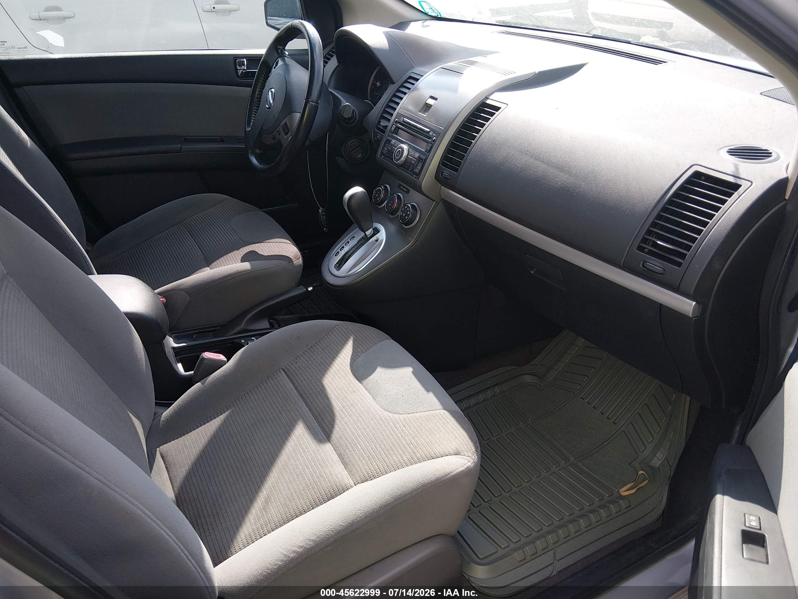 2011 Nissan Sentra 2.0s Silver vin: 3N1AB6AP1BL703127