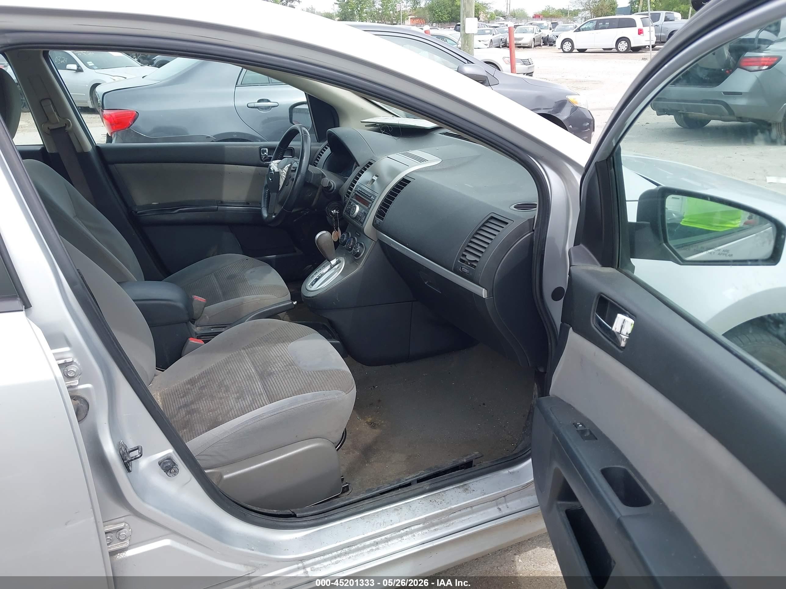2011 Nissan Sentra 2.0sr Silver vin: 3N1AB6AP1BL708571