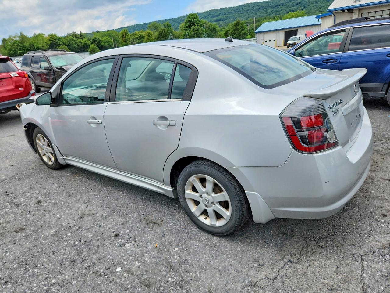 2011 Nissan Sentra 2.0 Silver vin: 3N1AB6AP1BL711051
