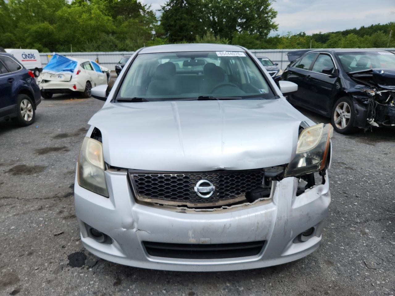 2011 Nissan Sentra 2.0 Silver vin: 3N1AB6AP1BL711051