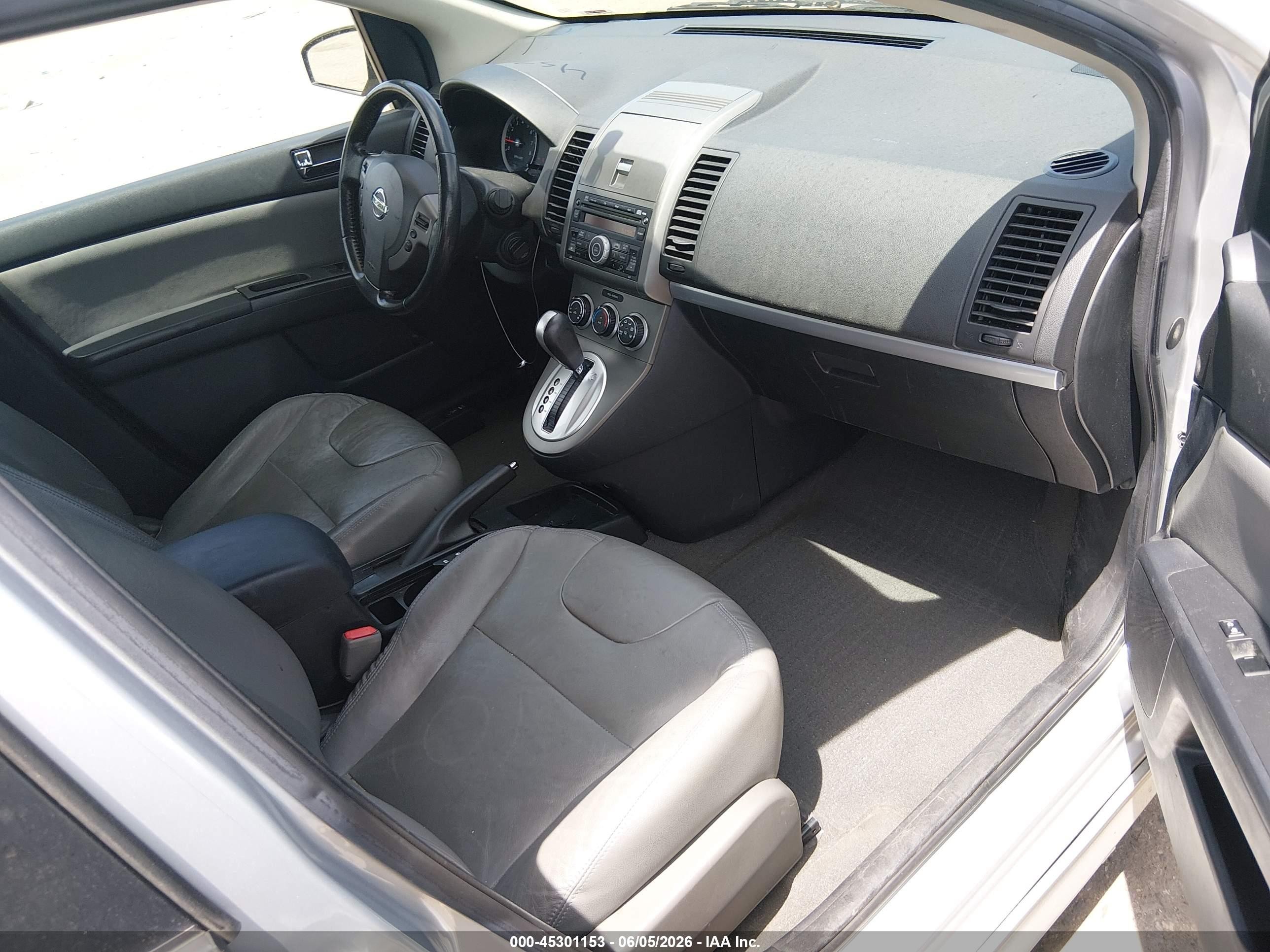 2011 Nissan Sentra 2.0sr Silver vin: 3N1AB6AP1BL713544