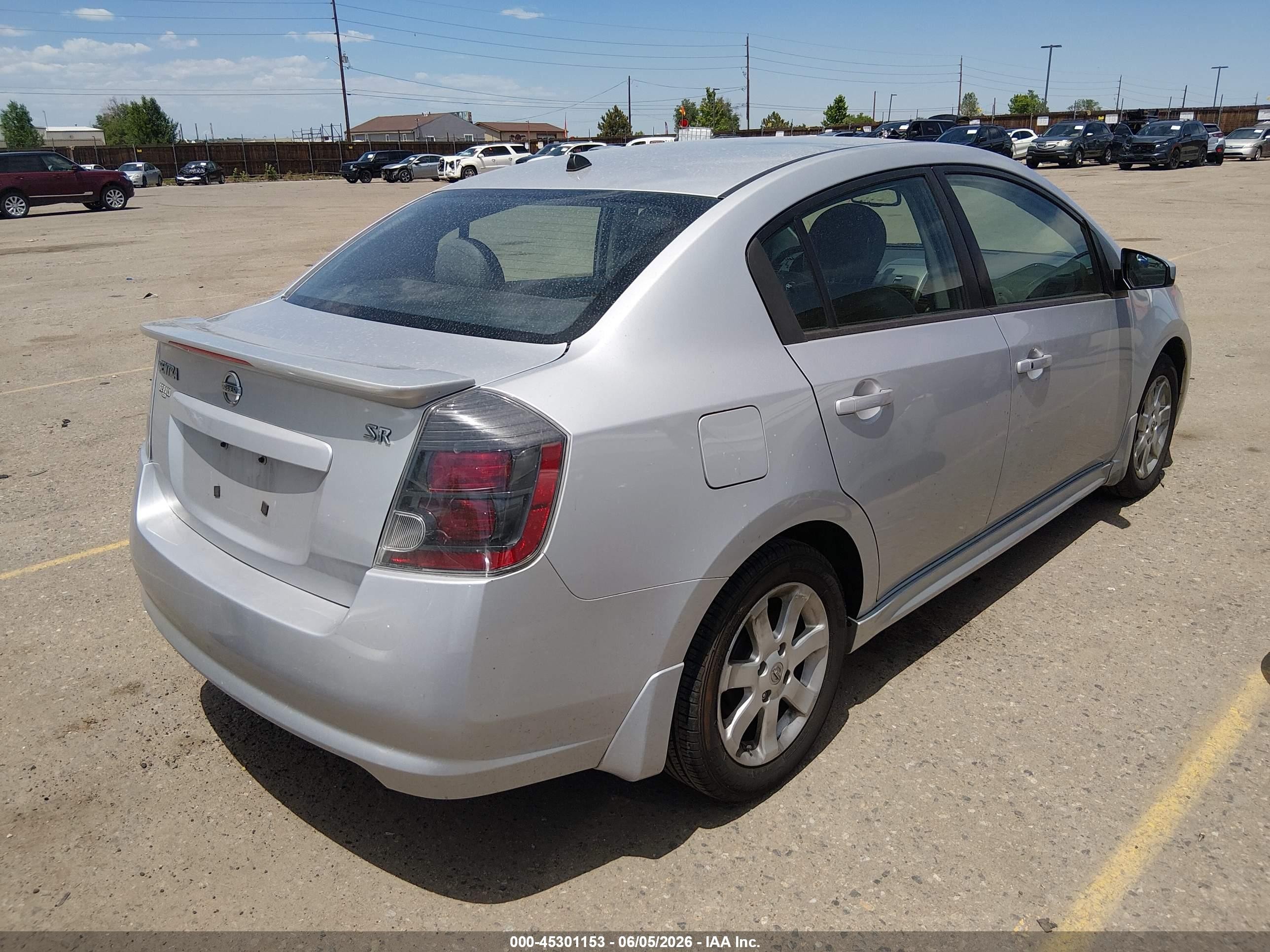 2011 Nissan Sentra 2.0sr Silver vin: 3N1AB6AP1BL713544