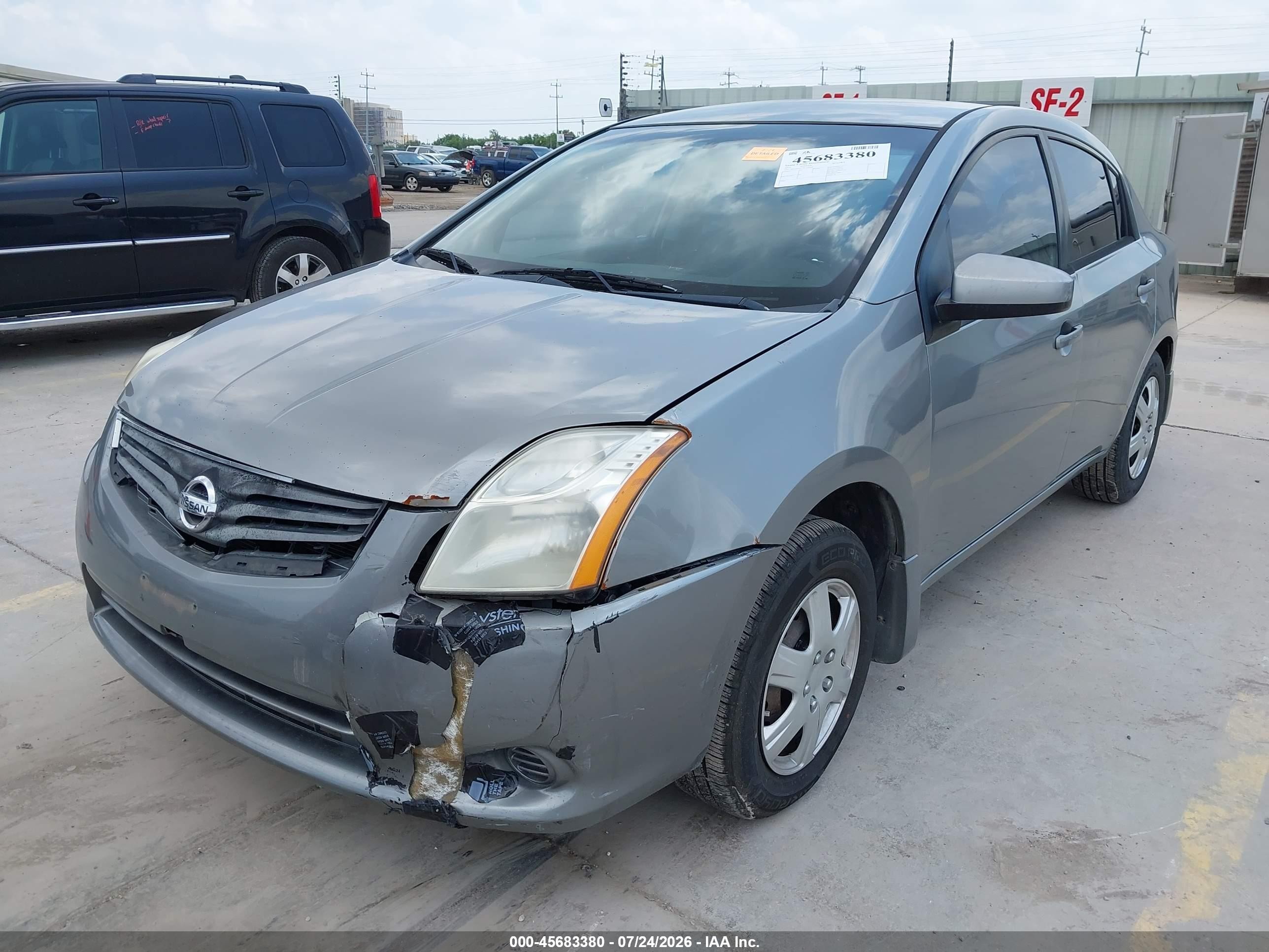 2011 Nissan Sentra 2.0 Gray vin: 3N1AB6AP1BL729548