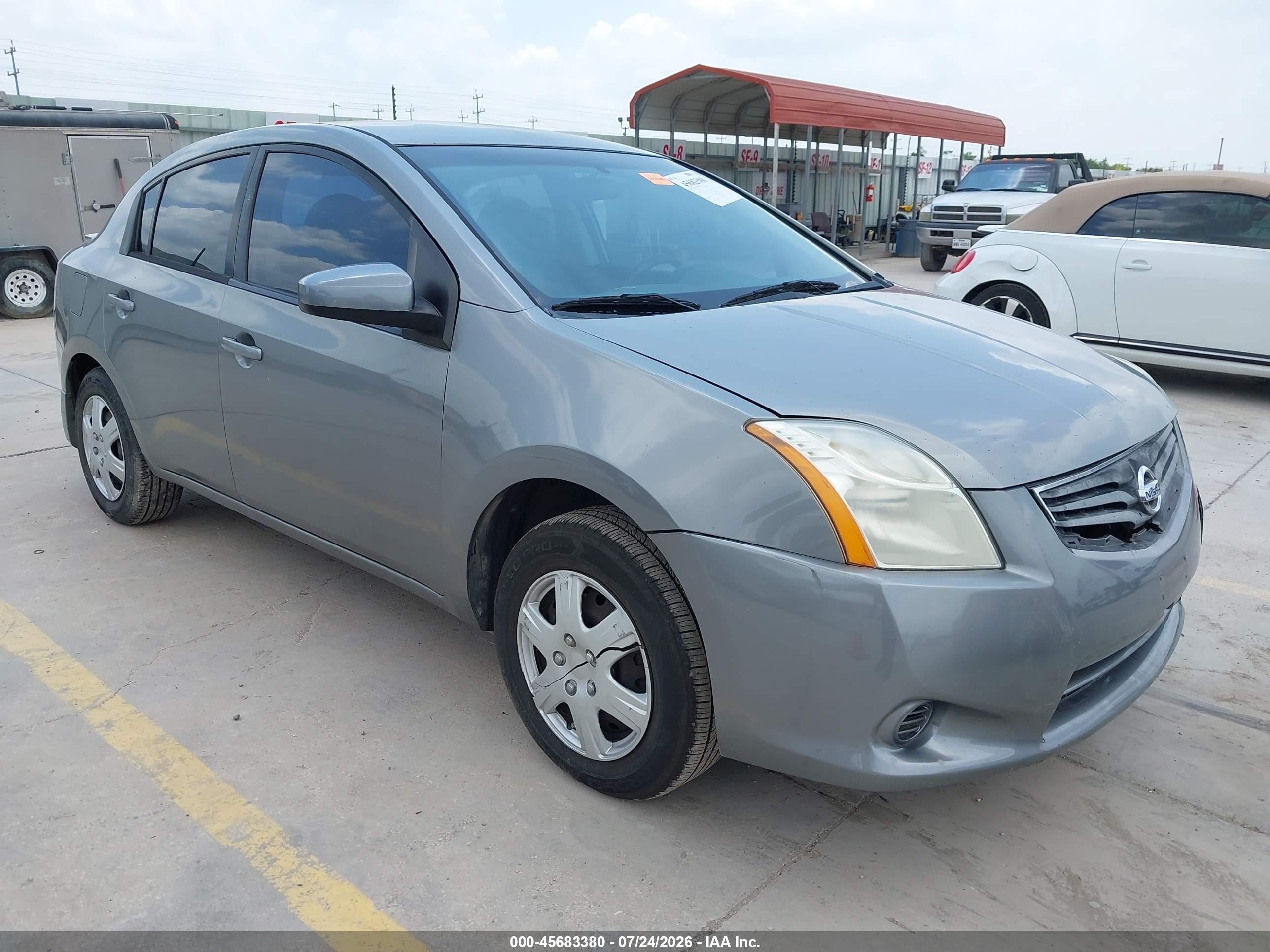 2011 Nissan Sentra 2.0 Gray vin: 3N1AB6AP1BL729548