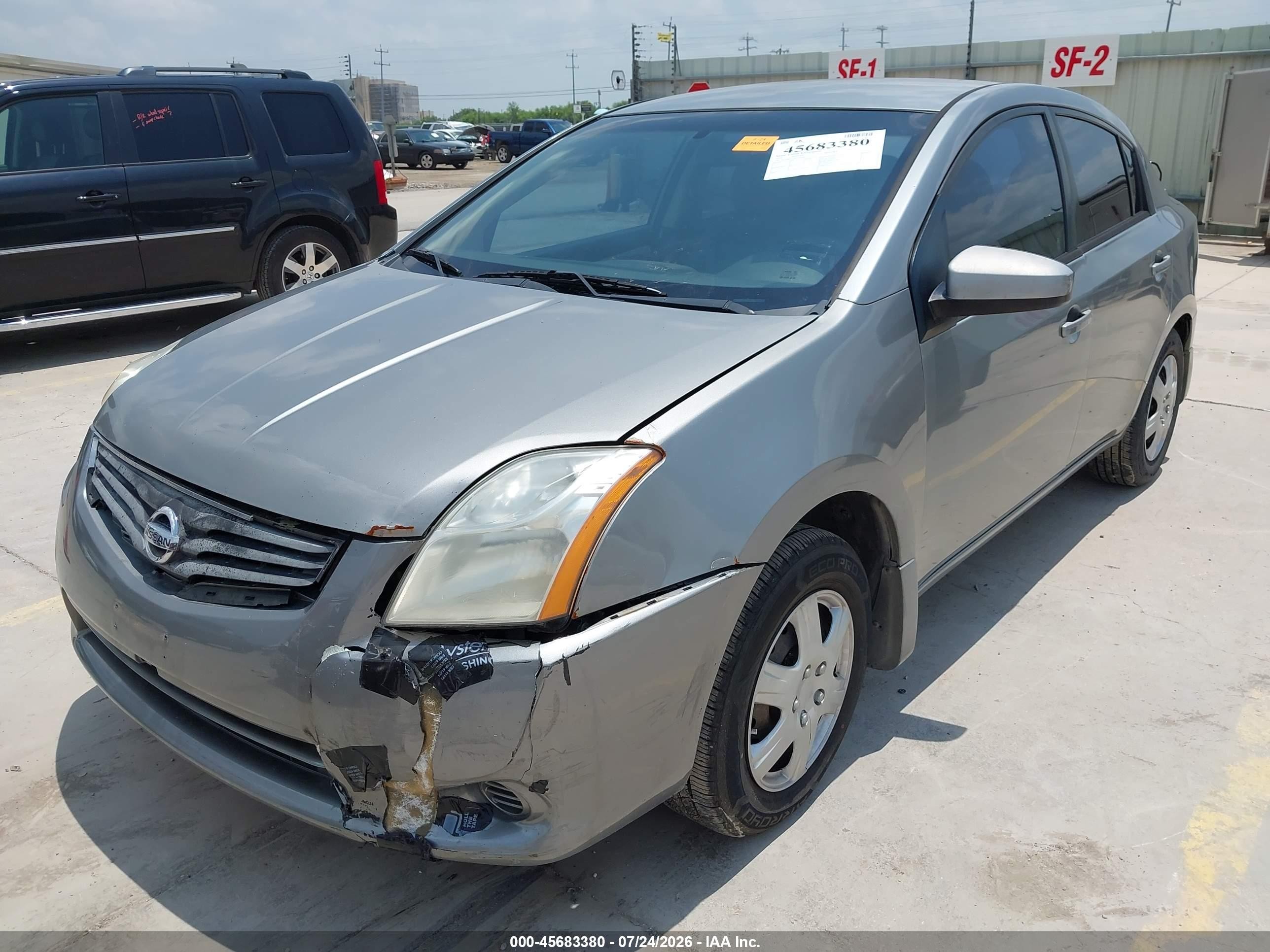 2011 Nissan Sentra 2.0 Gray vin: 3N1AB6AP1BL729548