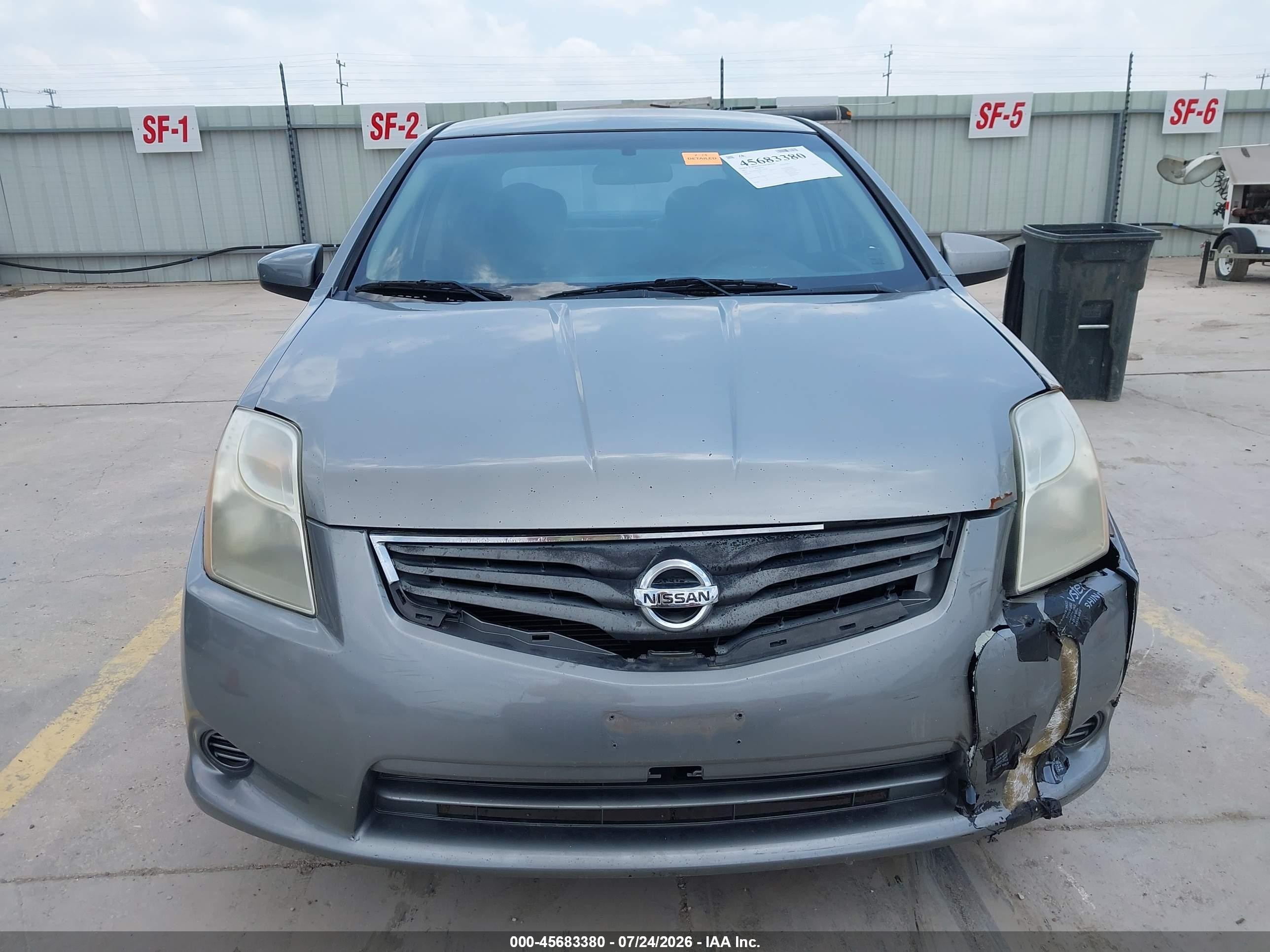 2011 Nissan Sentra 2.0 Gray vin: 3N1AB6AP1BL729548