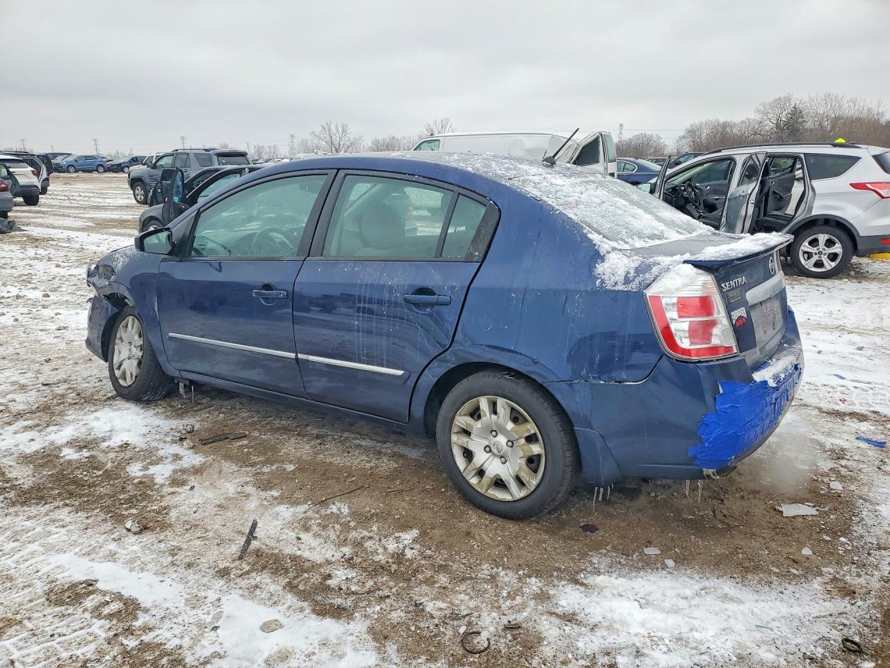 2012 Nissan Sentra 2.0 Blue vin: 3N1AB6AP1CL607046