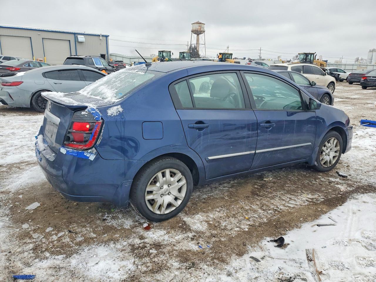 2012 Nissan Sentra 2.0 Blue vin: 3N1AB6AP1CL607046