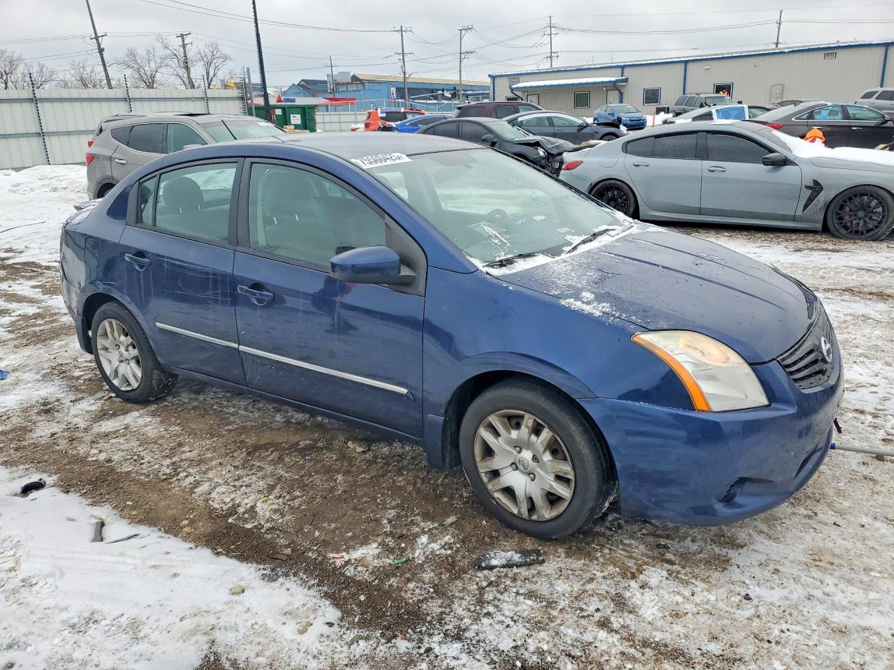 2012 Nissan Sentra 2.0 Blue vin: 3N1AB6AP1CL607046