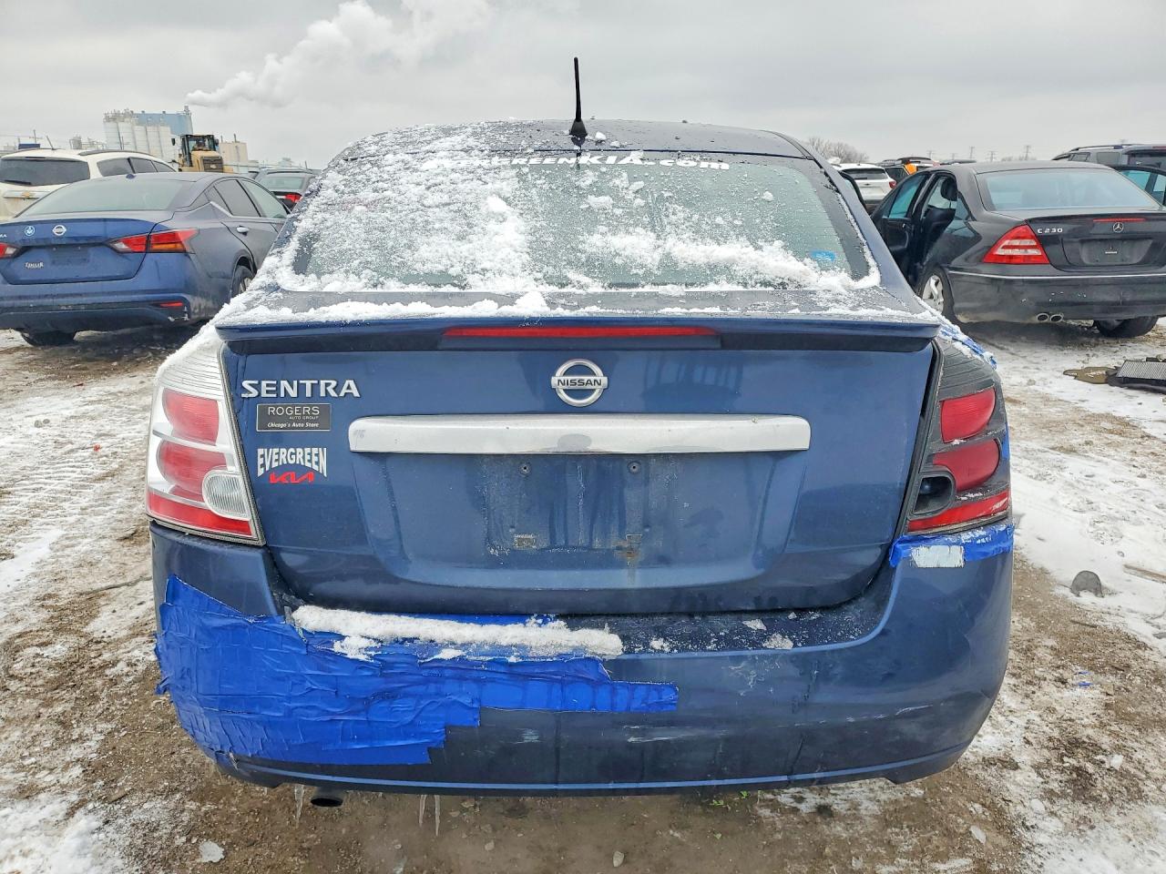 2012 Nissan Sentra 2.0 Blue vin: 3N1AB6AP1CL607046