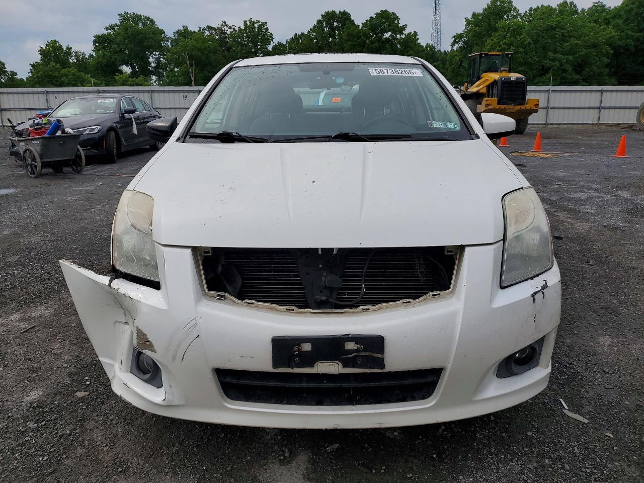 2012 Nissan Sentra 2.0 White vin: 3N1AB6AP1CL636997