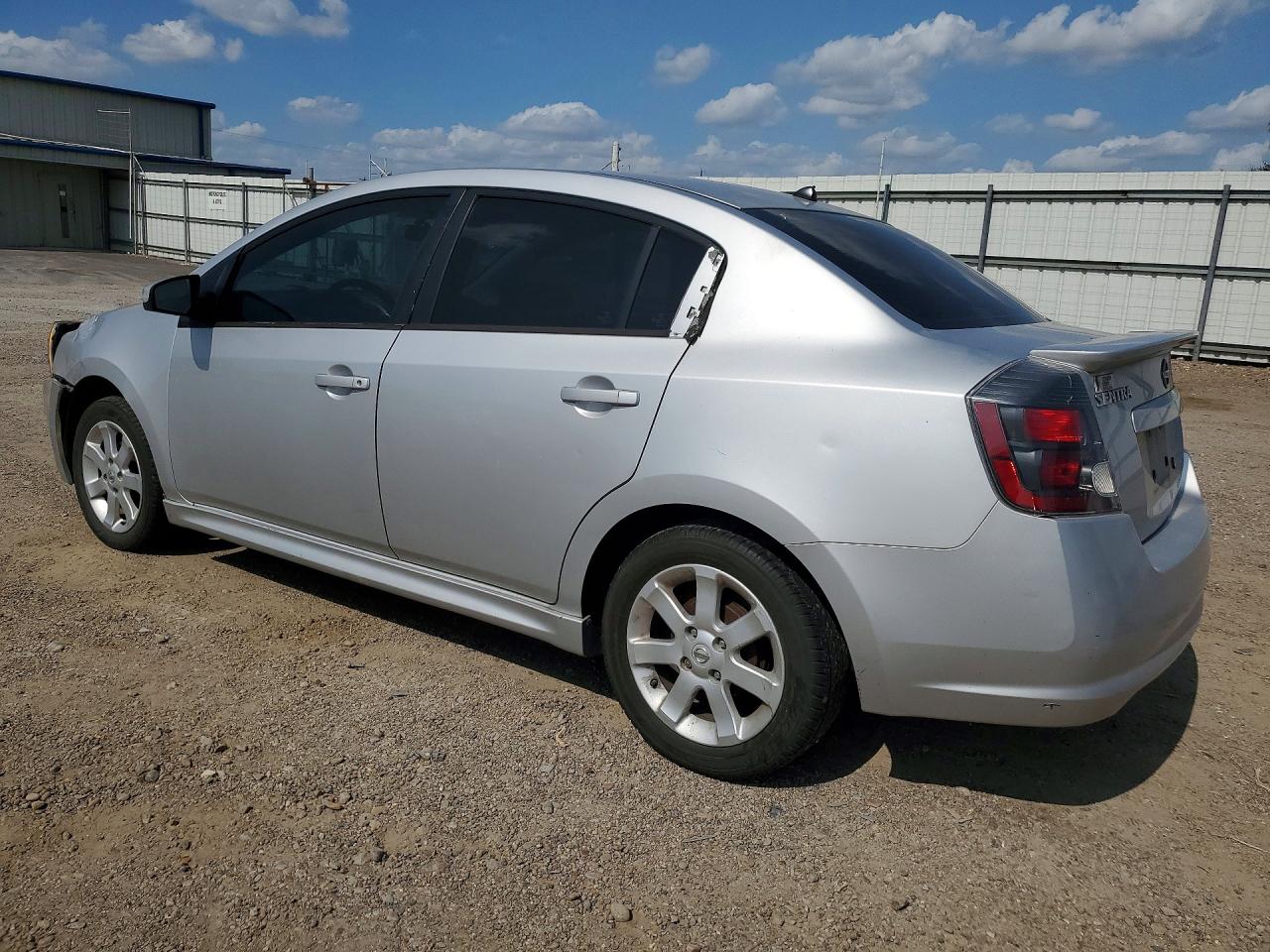2012 Nissan Sentra 2.0 Silver vin: 3N1AB6AP1CL637793