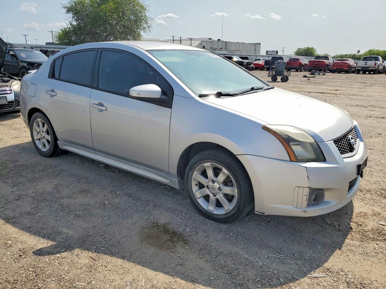 2012 Nissan Sentra 2.0 Silver vin: 3N1AB6AP1CL637793