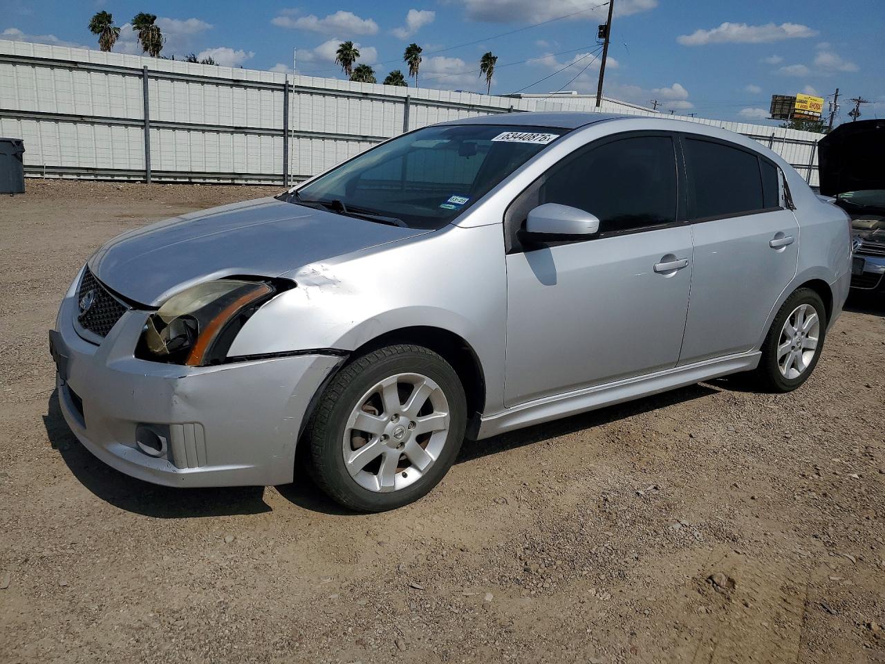 2012 Nissan Sentra 2.0 Серебряный vin: 3N1AB6AP1CL637793