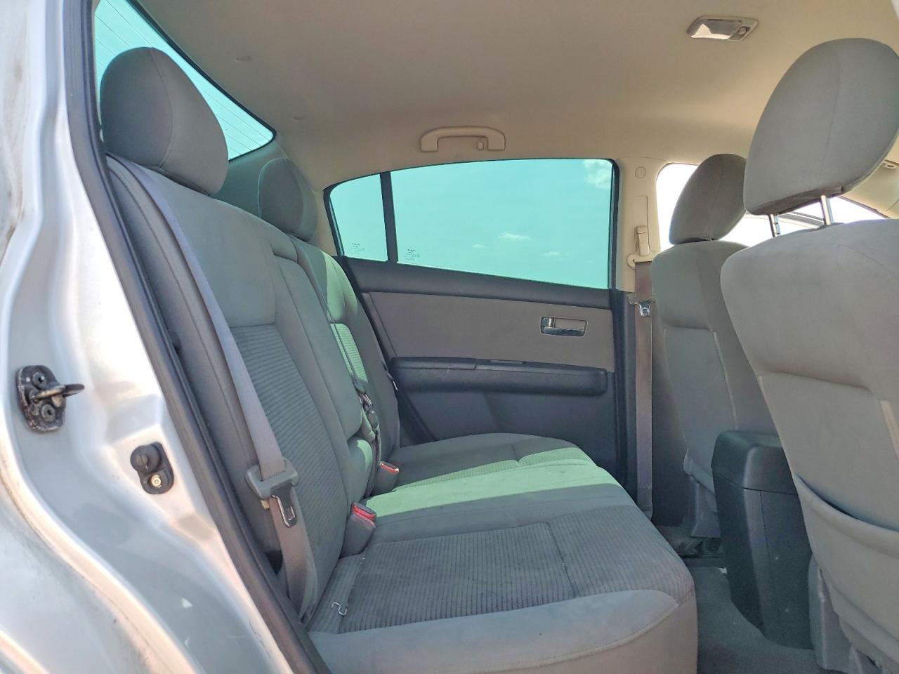 2012 Nissan Sentra 2.0 Silver vin: 3N1AB6AP1CL637793