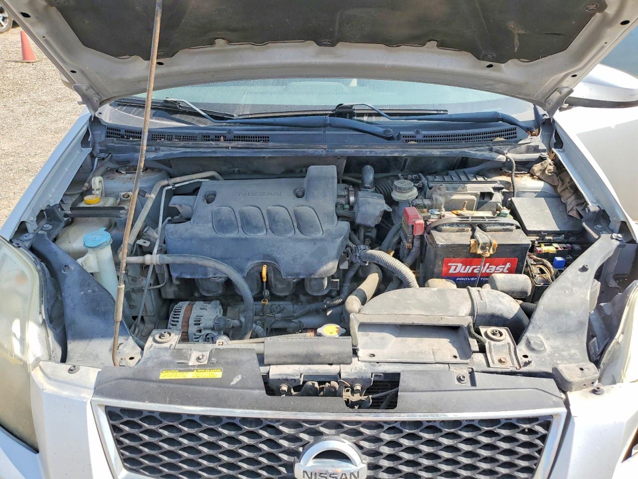 2012 Nissan Sentra 2.0 Silver vin: 3N1AB6AP1CL637793