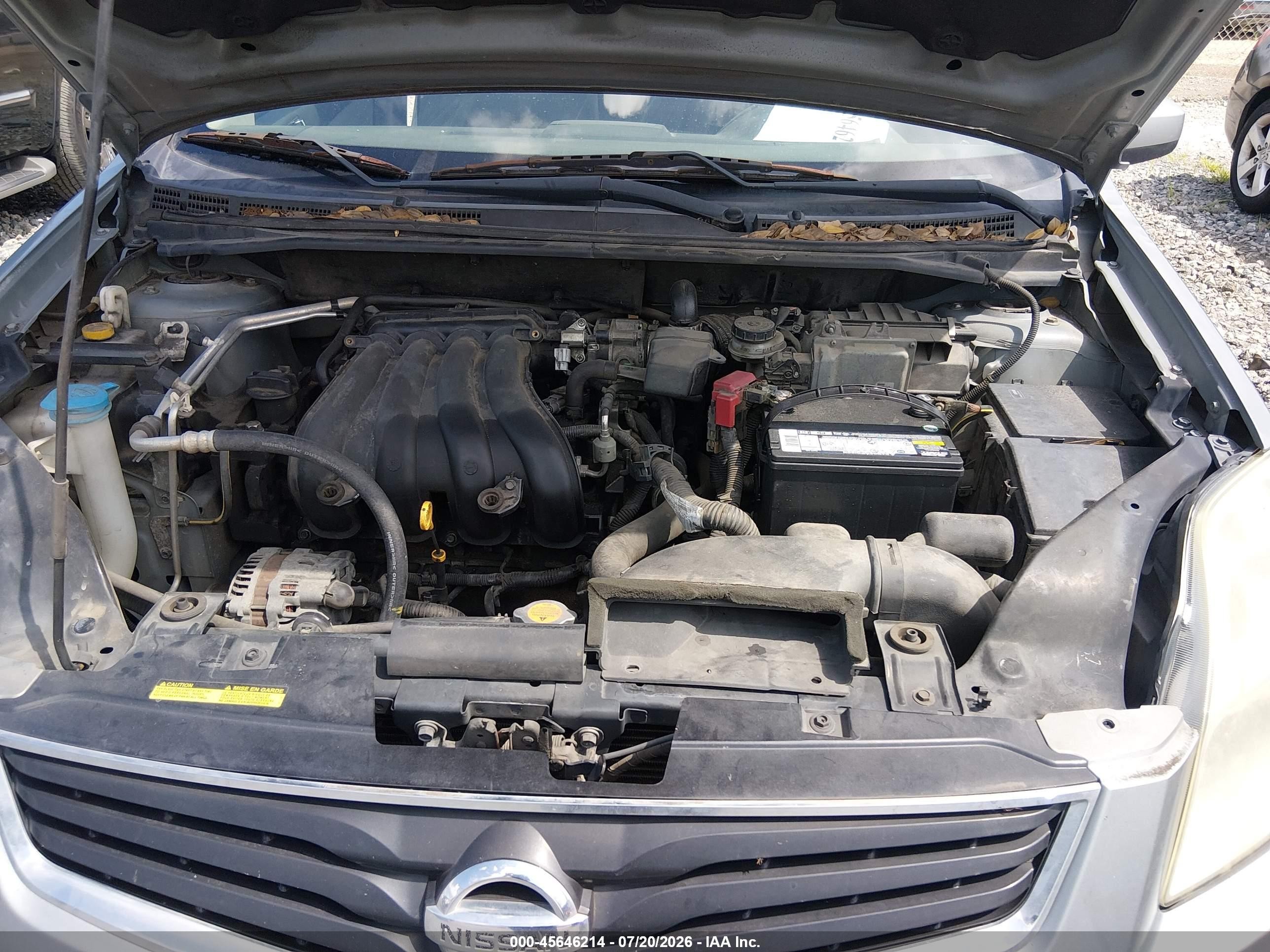 2012 Nissan Sentra 2.0 S Gray vin: 3N1AB6AP1CL647417