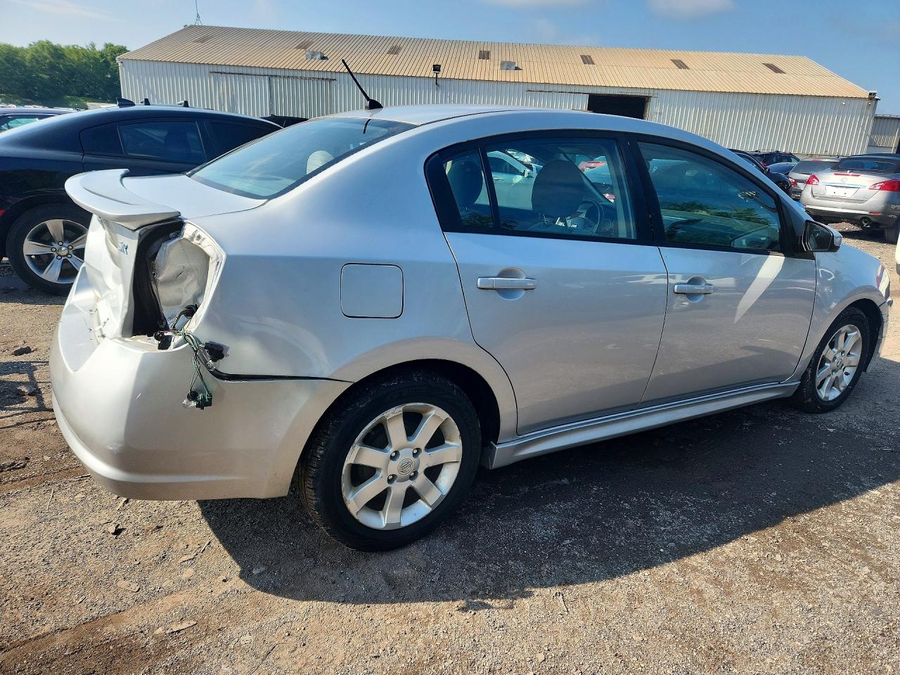 2012 Nissan Sentra 2.0 Silver vin: 3N1AB6AP1CL649572