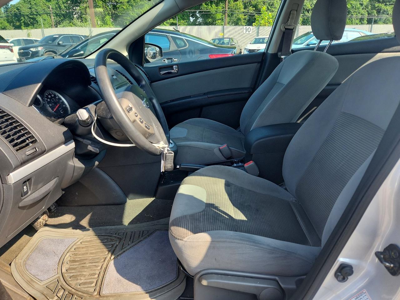 2012 Nissan Sentra 2.0 Silver vin: 3N1AB6AP1CL649572