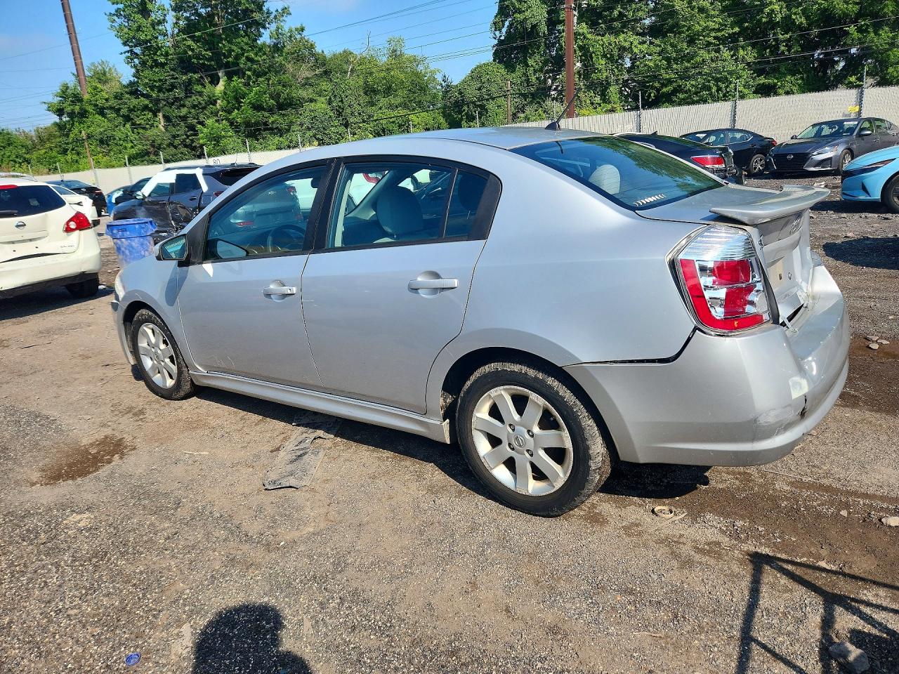 2012 Nissan Sentra 2.0 Silver vin: 3N1AB6AP1CL649572