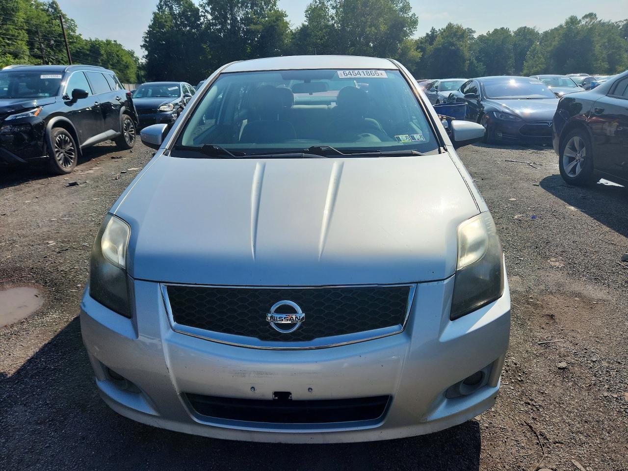 2012 Nissan Sentra 2.0 Silver vin: 3N1AB6AP1CL649572