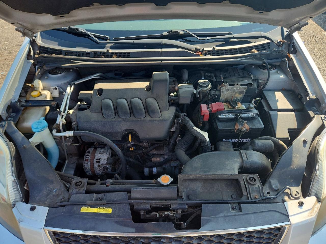 2012 Nissan Sentra 2.0 Silver vin: 3N1AB6AP1CL649572