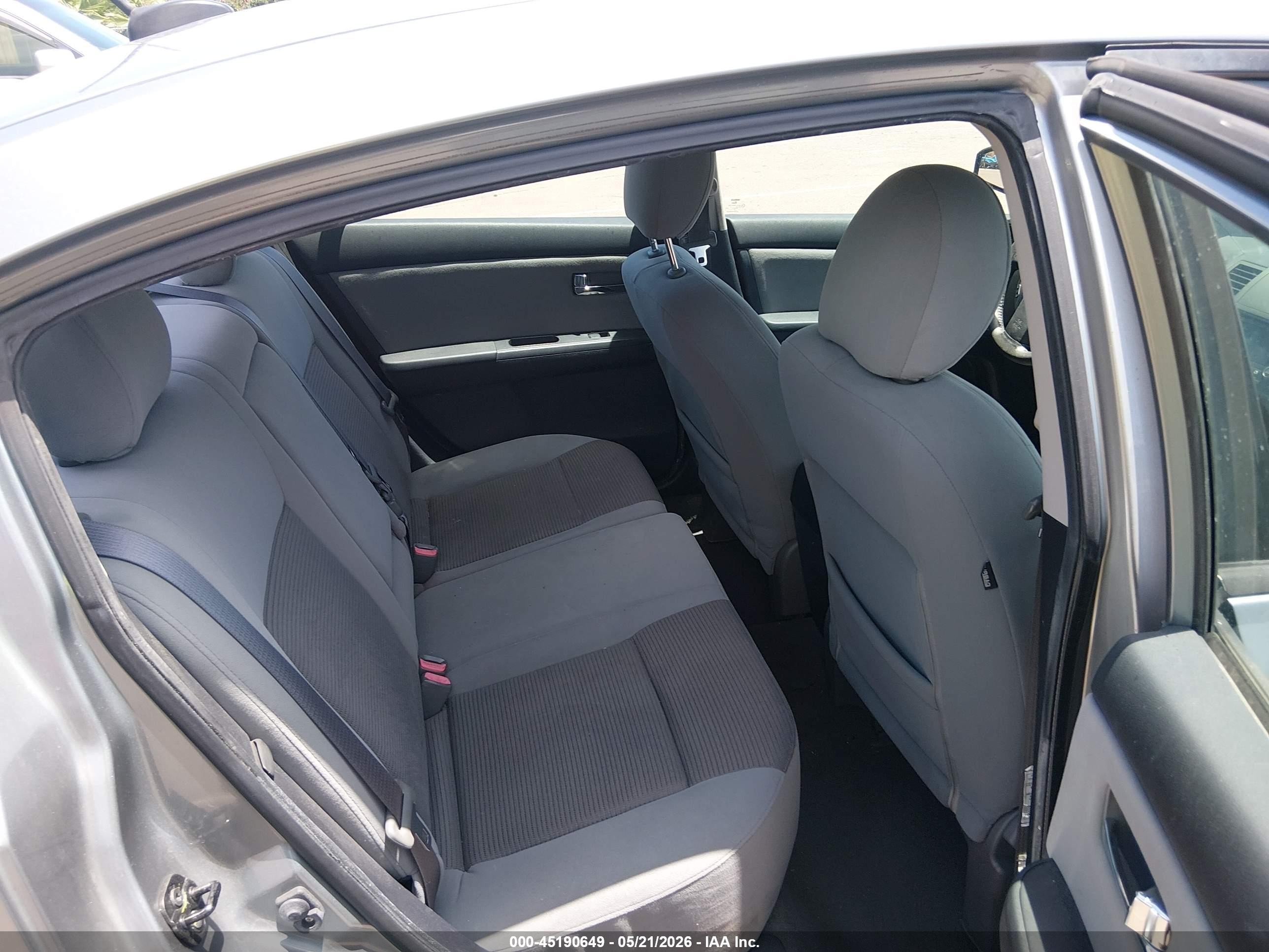 2012 Nissan Sentra 2.0 Sl Silver vin: 3N1AB6AP1CL671913