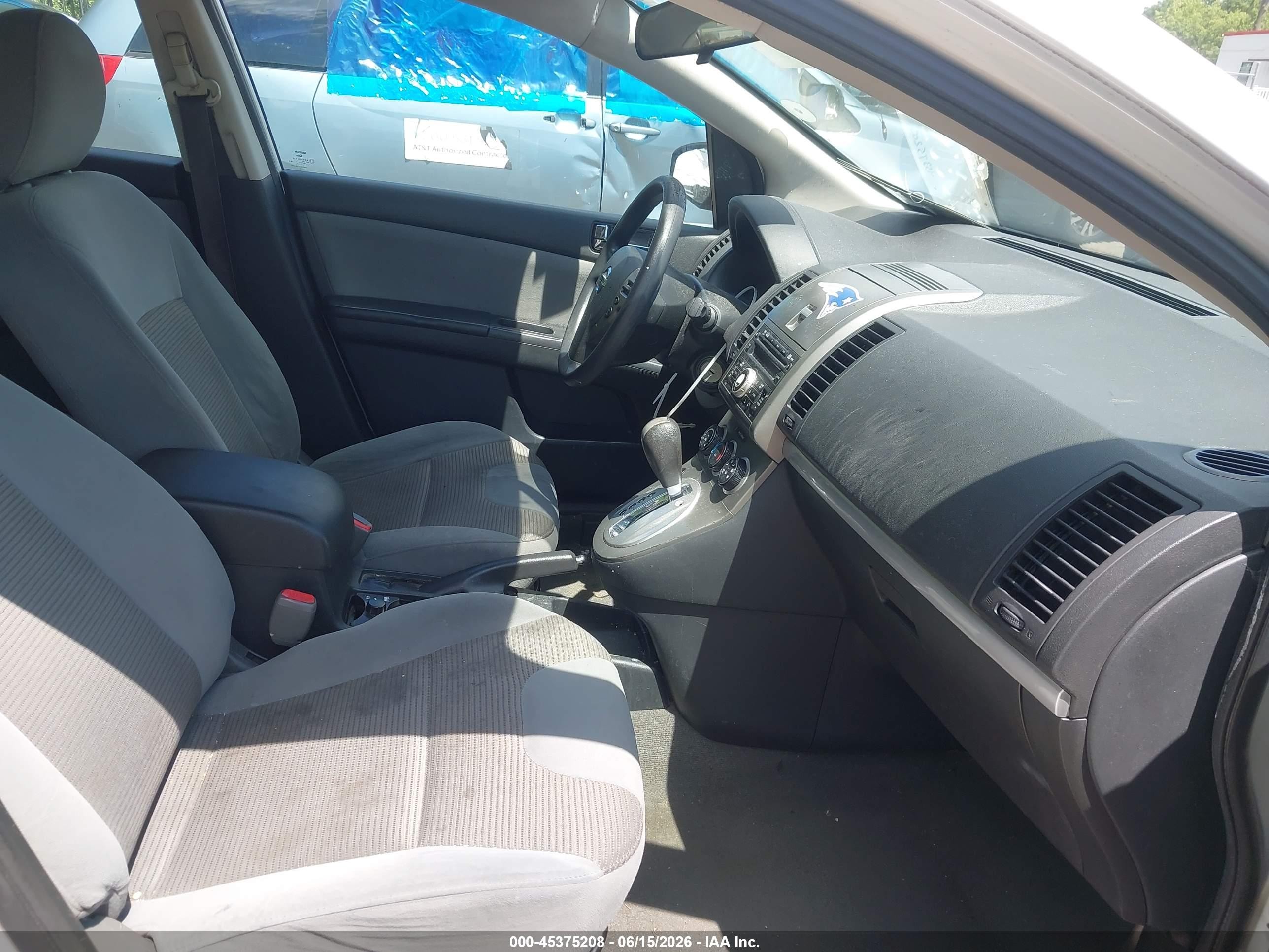 2012 Nissan Sentra 2.0 S Silver vin: 3N1AB6AP1CL674813