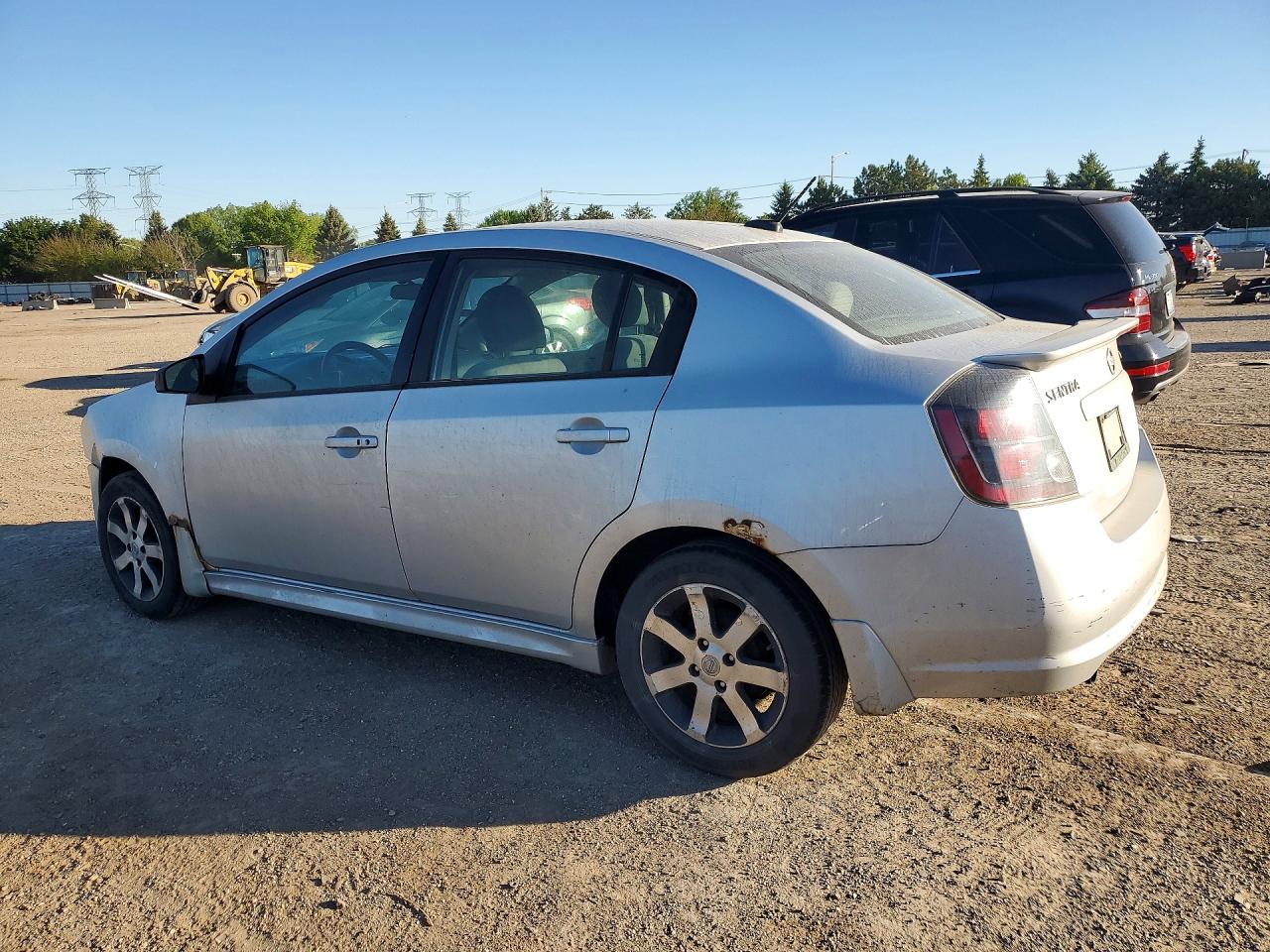 2012 Nissan Sentra 2.0 Silver vin: 3N1AB6AP1CL682653